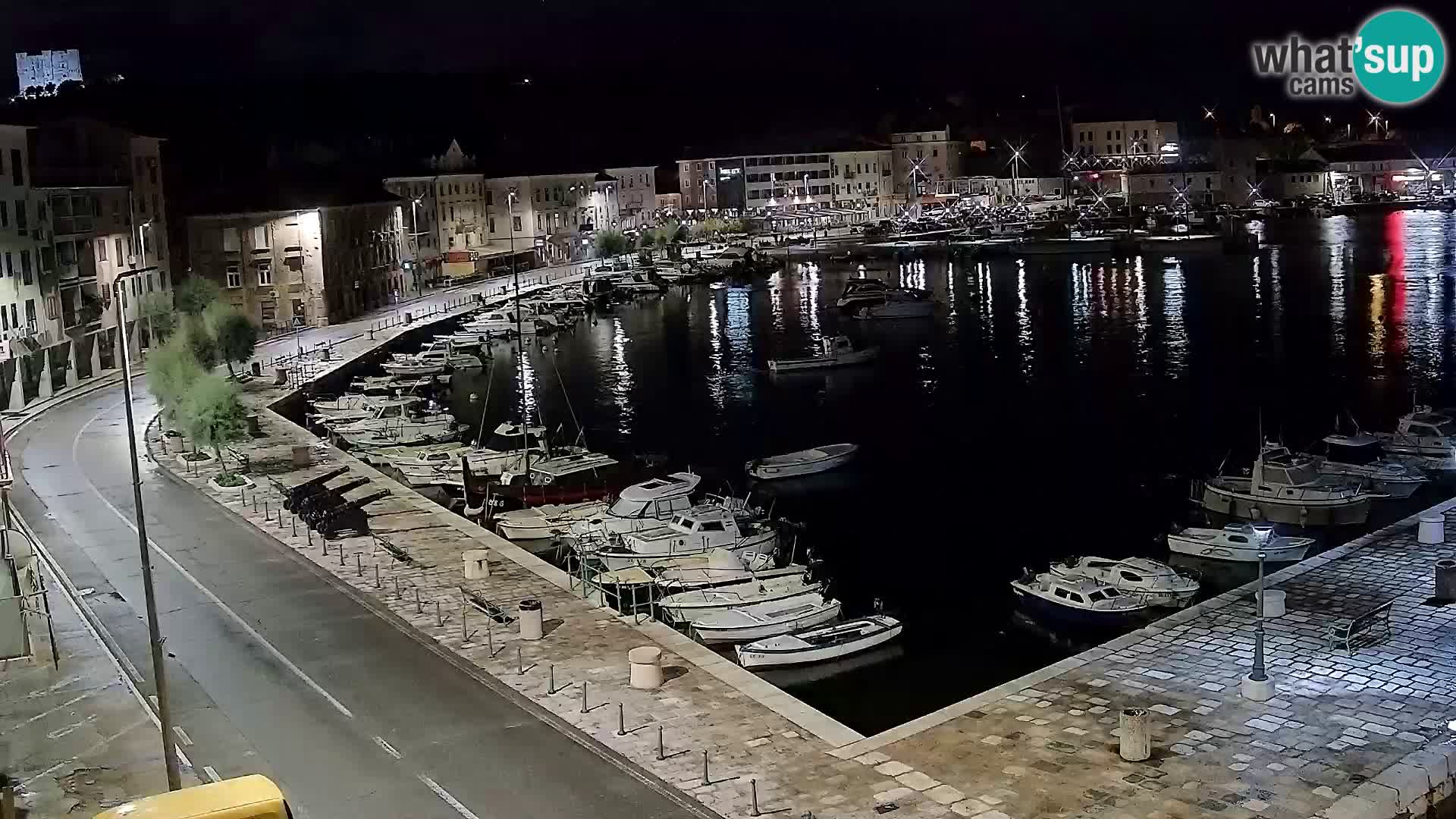 Senj camera en vivo – Vista panorámica de Senj riva
