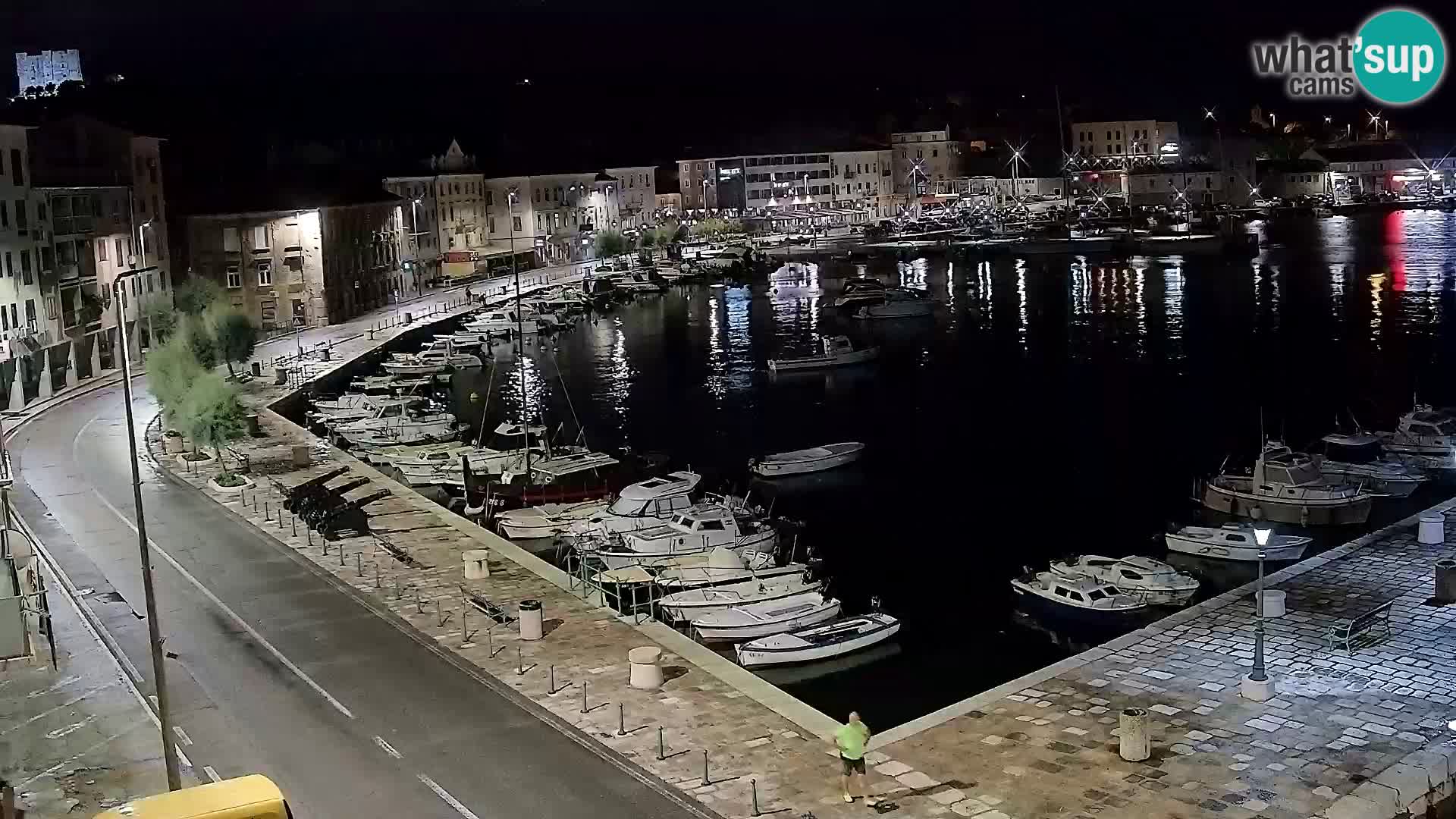 Senj camera en vivo – Vista panorámica de Senj riva