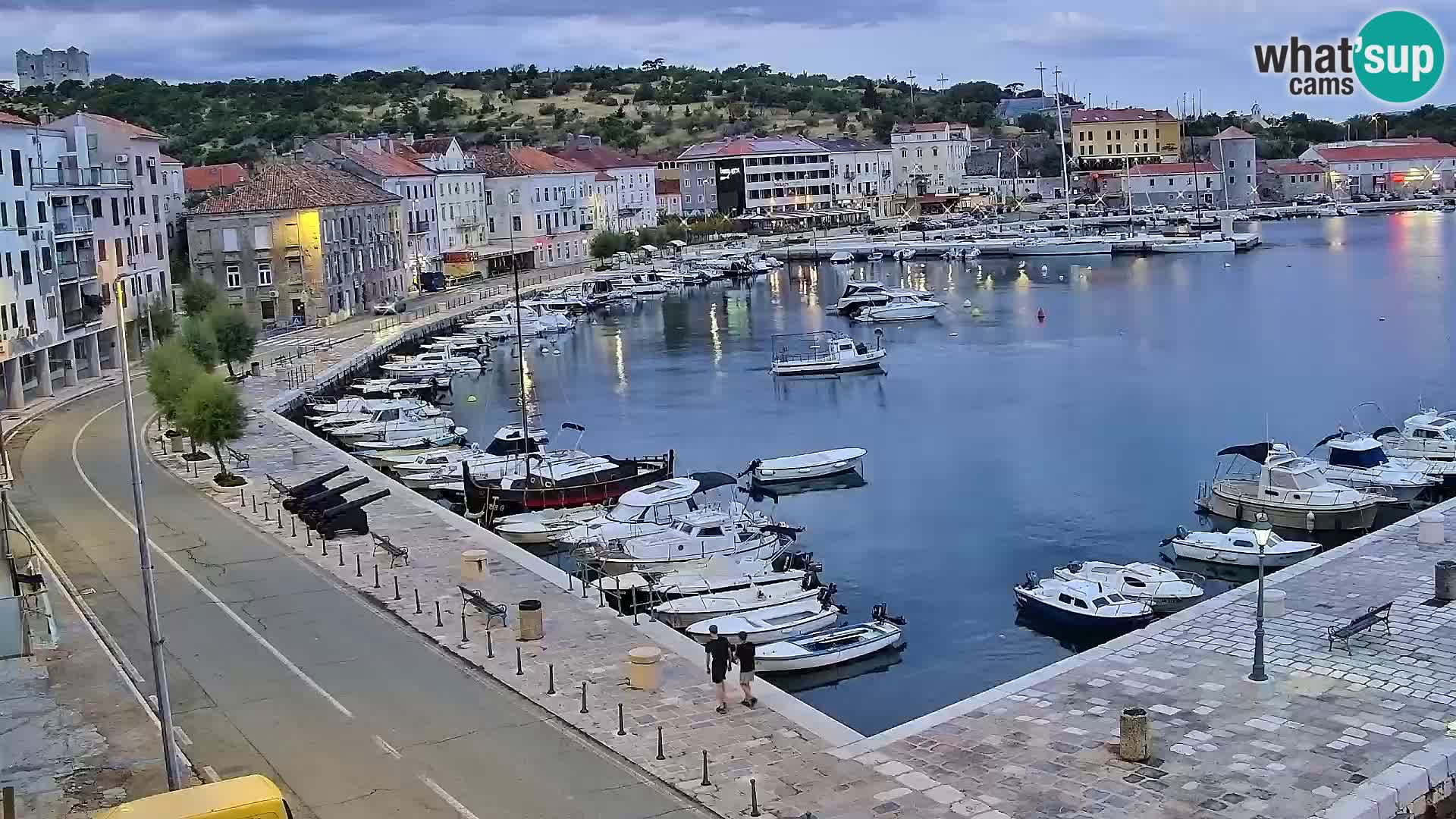 Senj Spletna kamera – pogled na obalo Senja