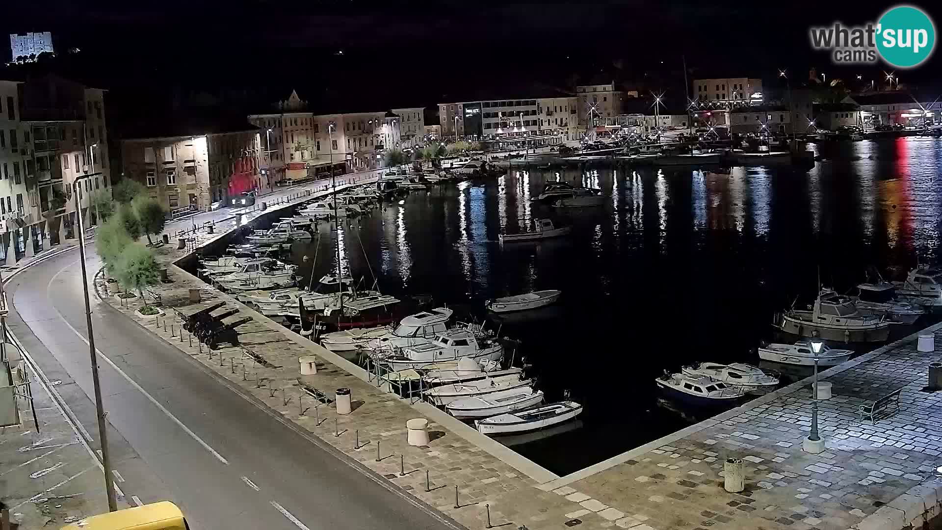 Senj Webcam – Panoramic view of Senj riva