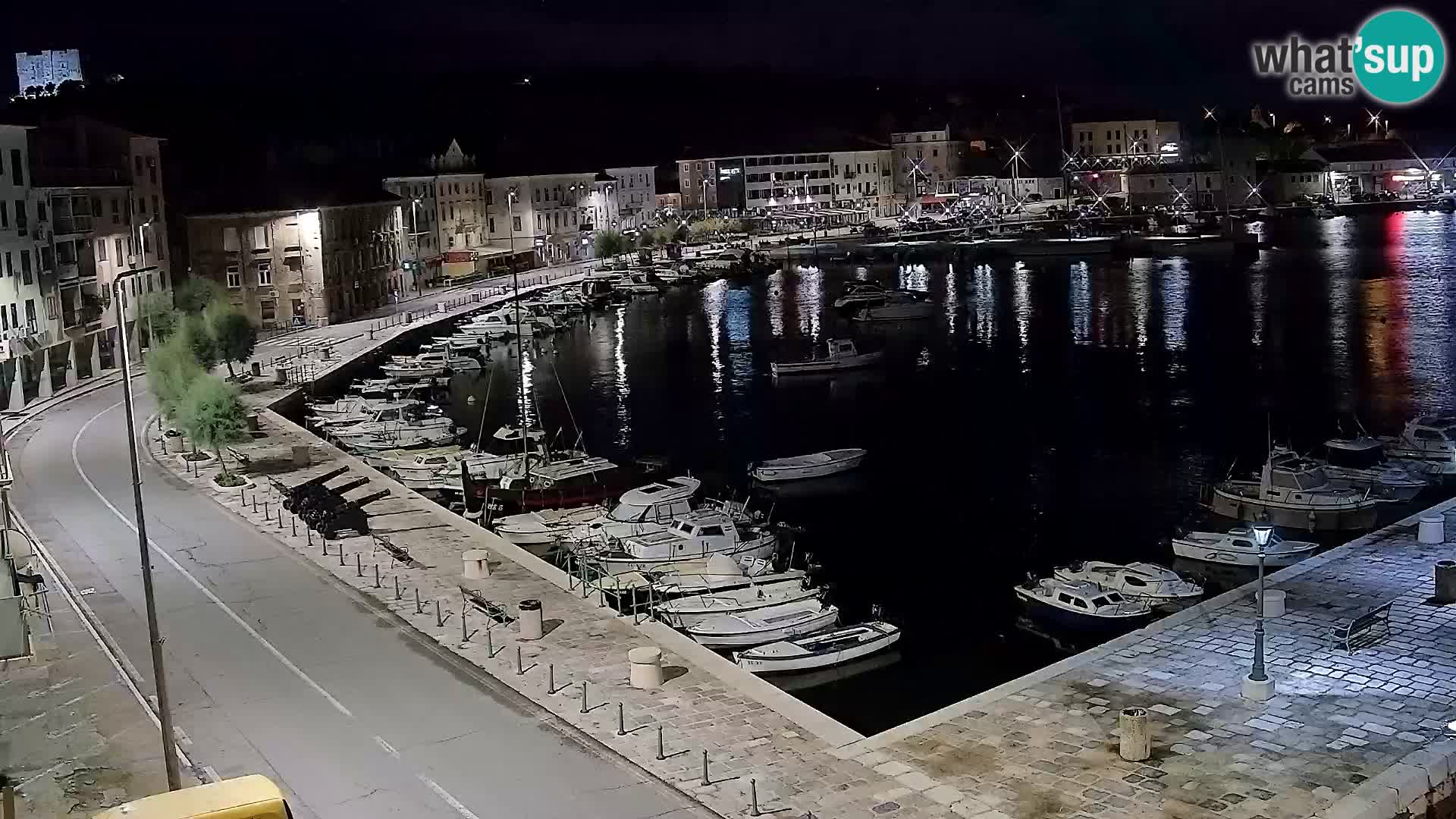 Senj Webcam – Panoramic view of Senj riva