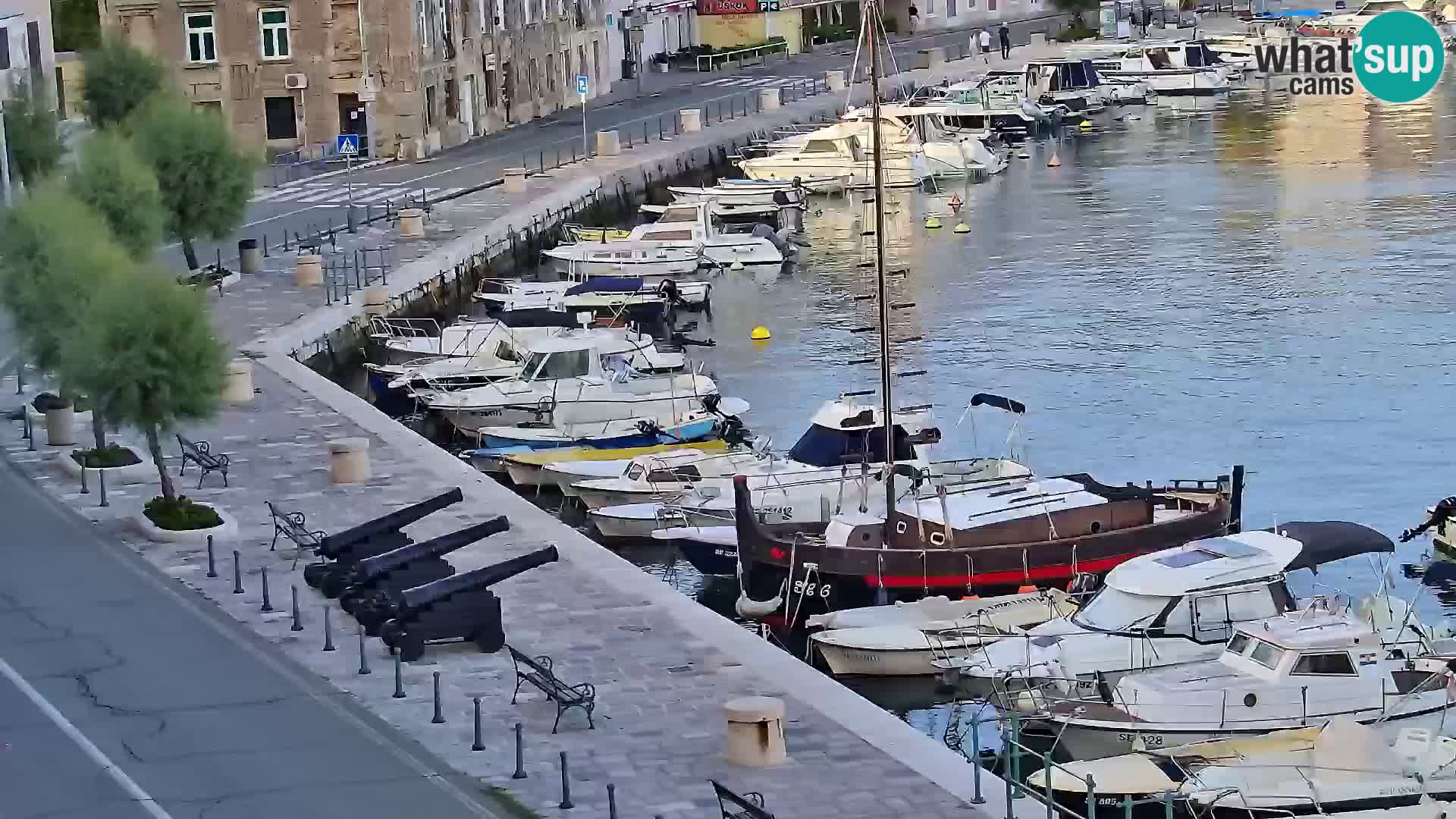 Webcam Segna – Panorama dell’lungomare di Senj