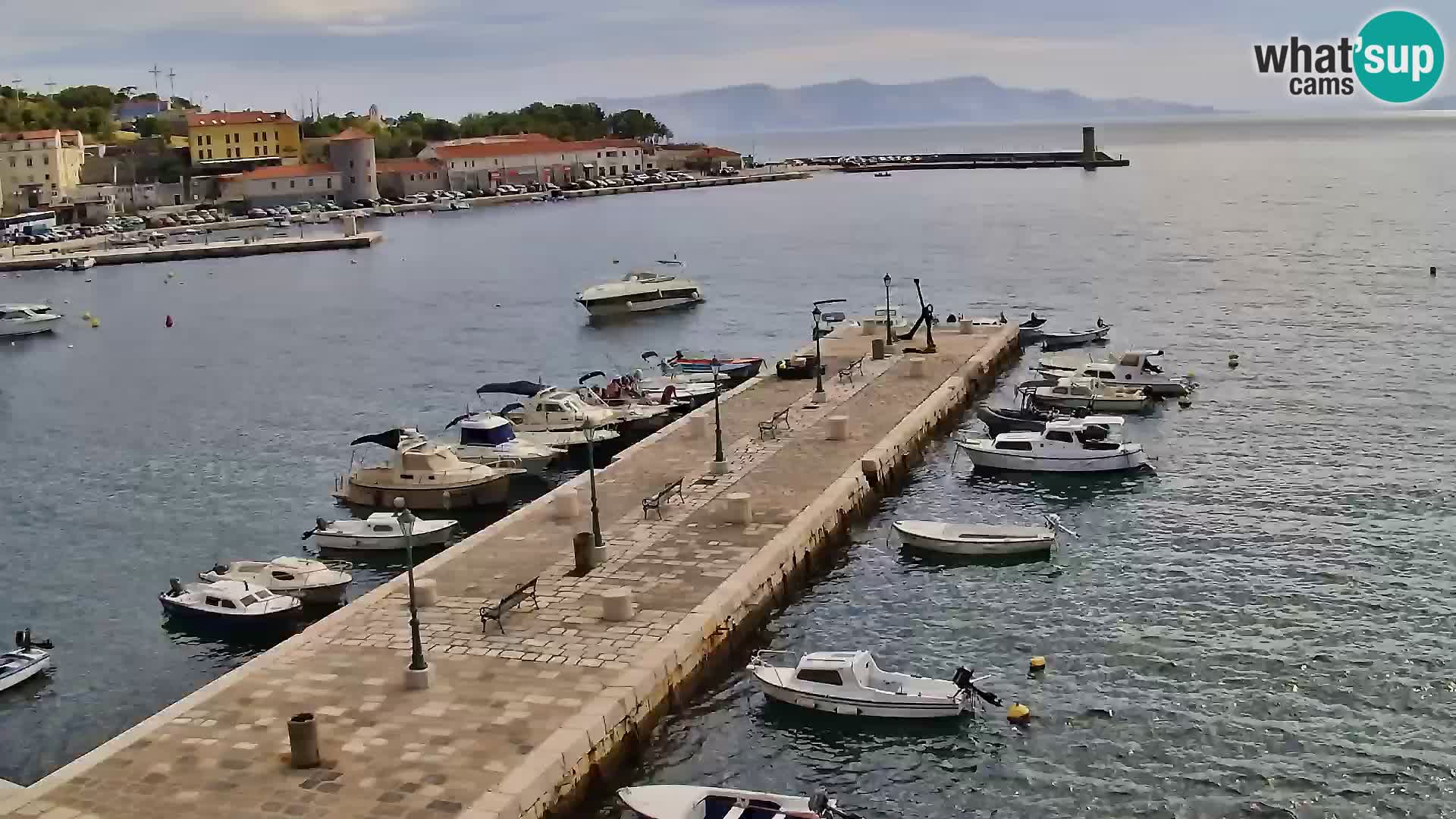 Senj Webcam – Panoramic view of Senj riva
