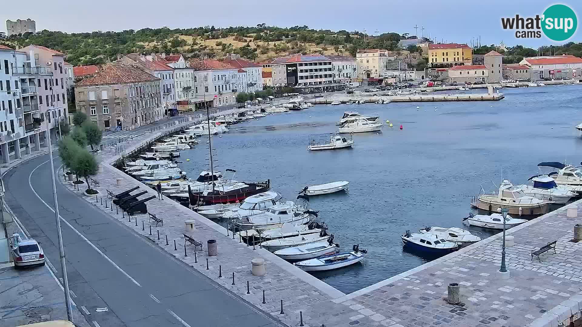 Senj Webcam – Panoramic view of Senj riva