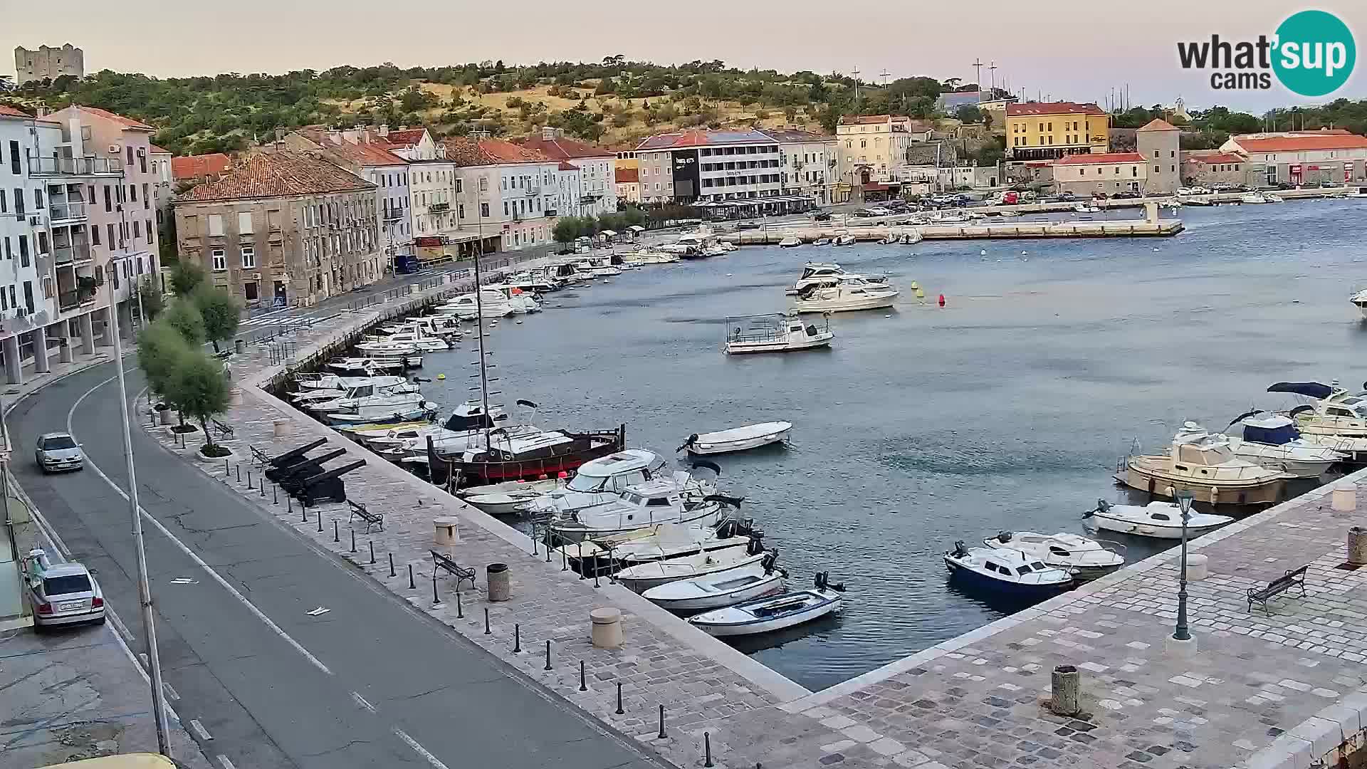 Webcam Segna – Panorama dell’lungomare di Senj