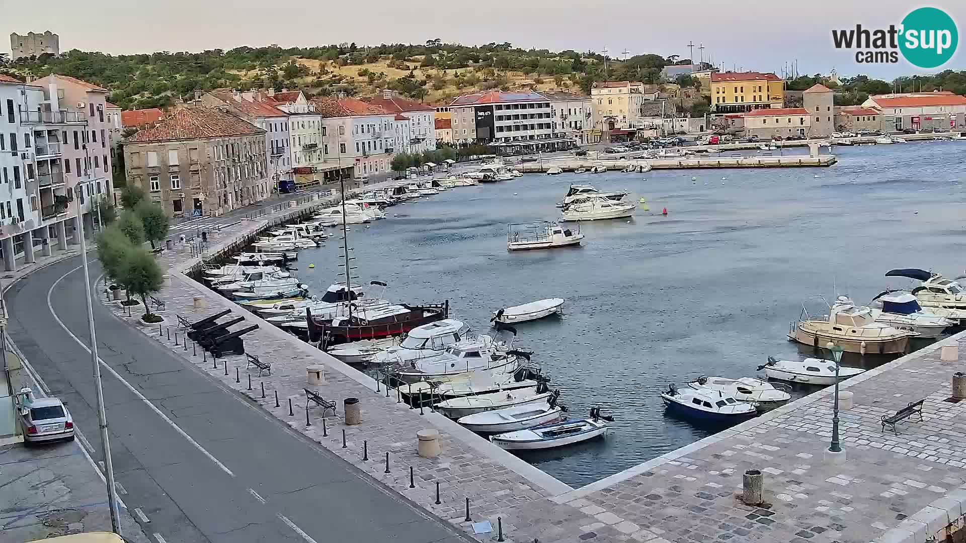 Webcam Segna – Panorama dell’lungomare di Senj