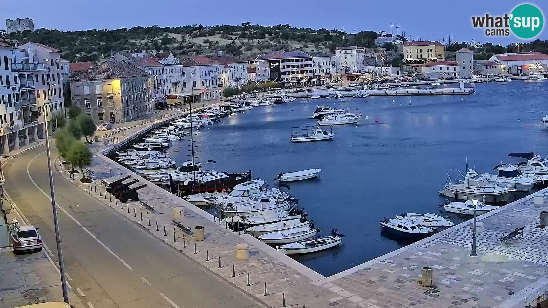 Senj Webcam – Panoramic view of Senj riva