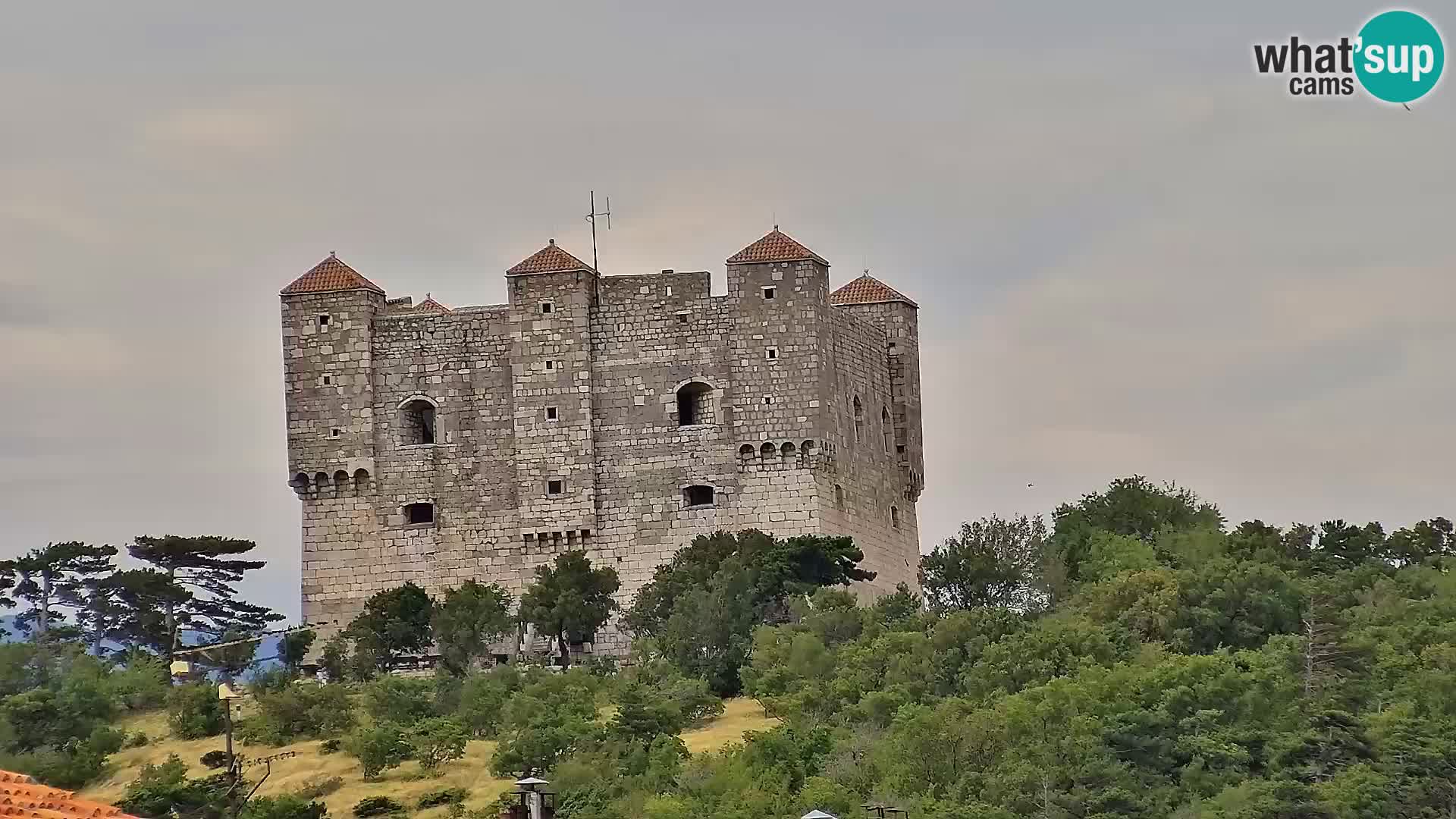 Senj Spletna kamera – pogled na obalo Senja