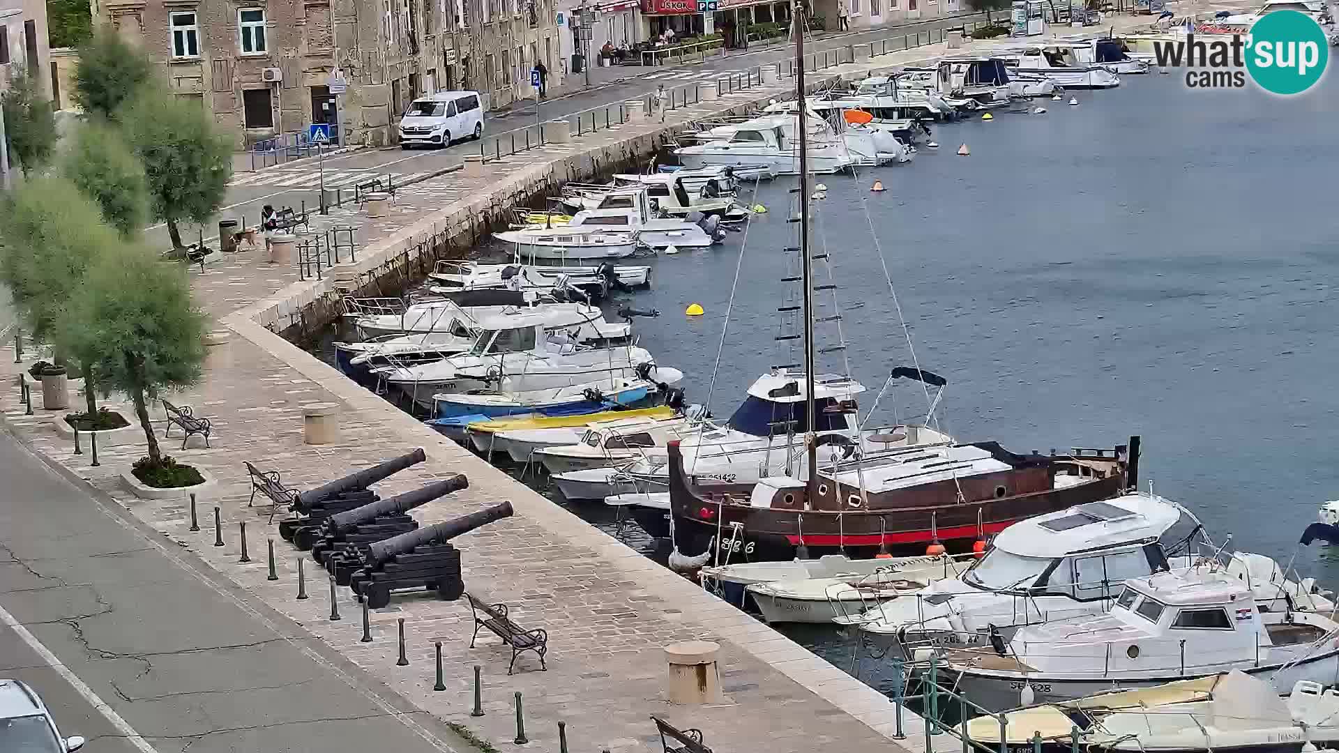 Webcam Segna – Panorama dell’lungomare di Senj