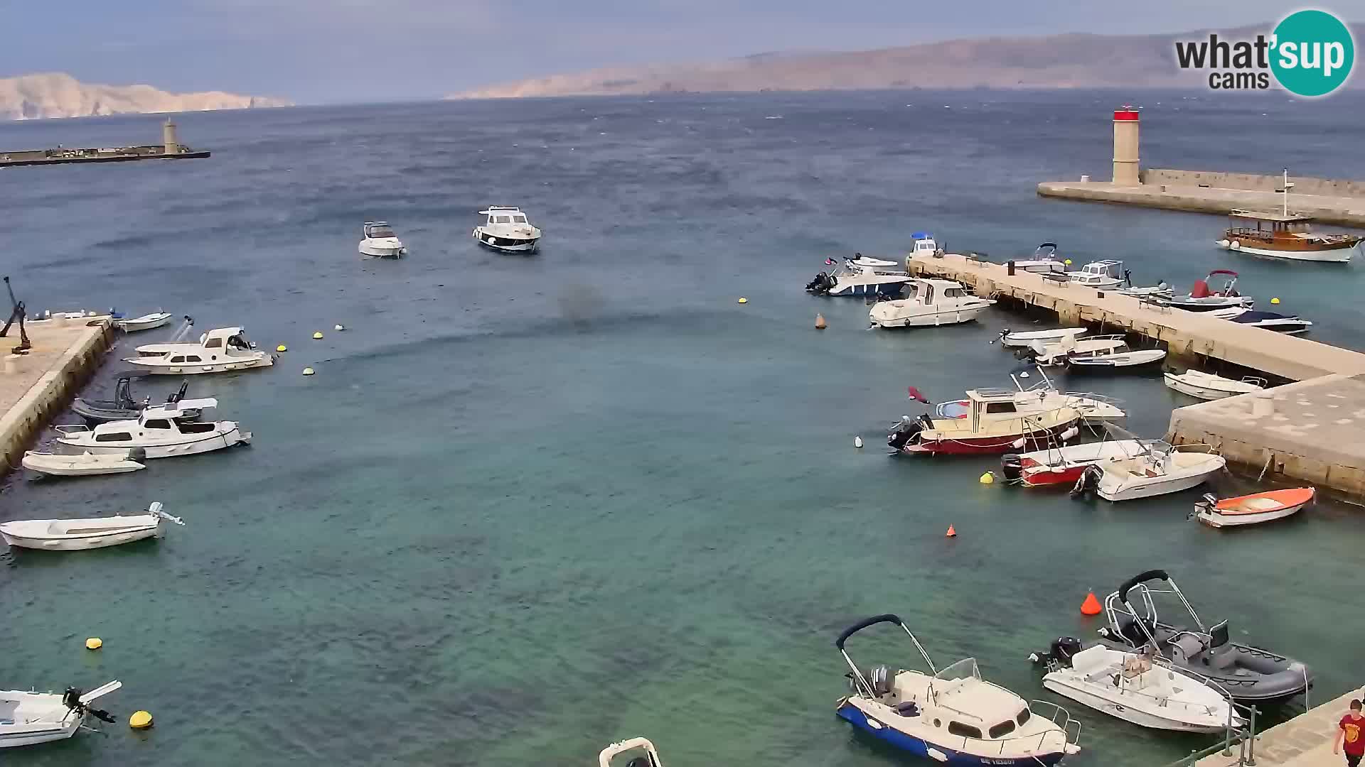 Senj camera en vivo – Vista panorámica de Senj riva