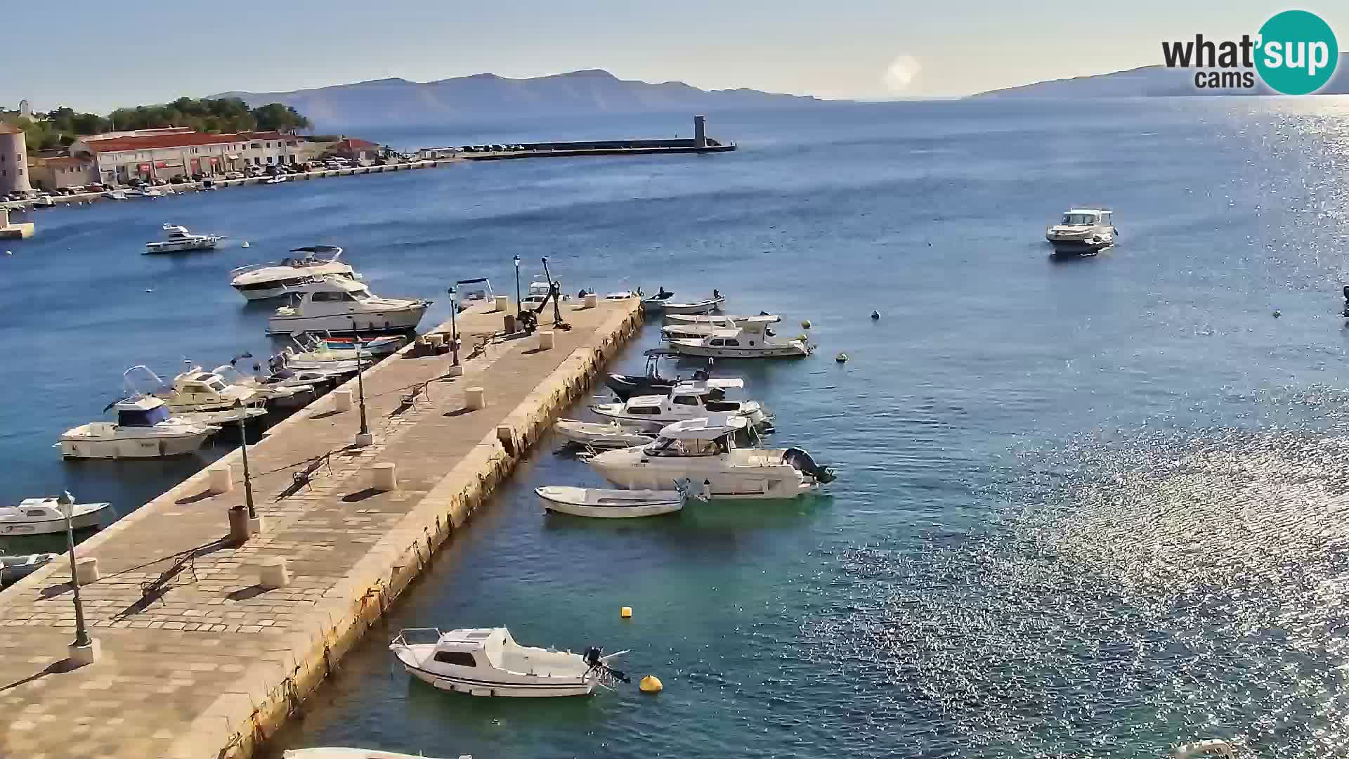 Senj Webcam – Panoramic view of Senj riva