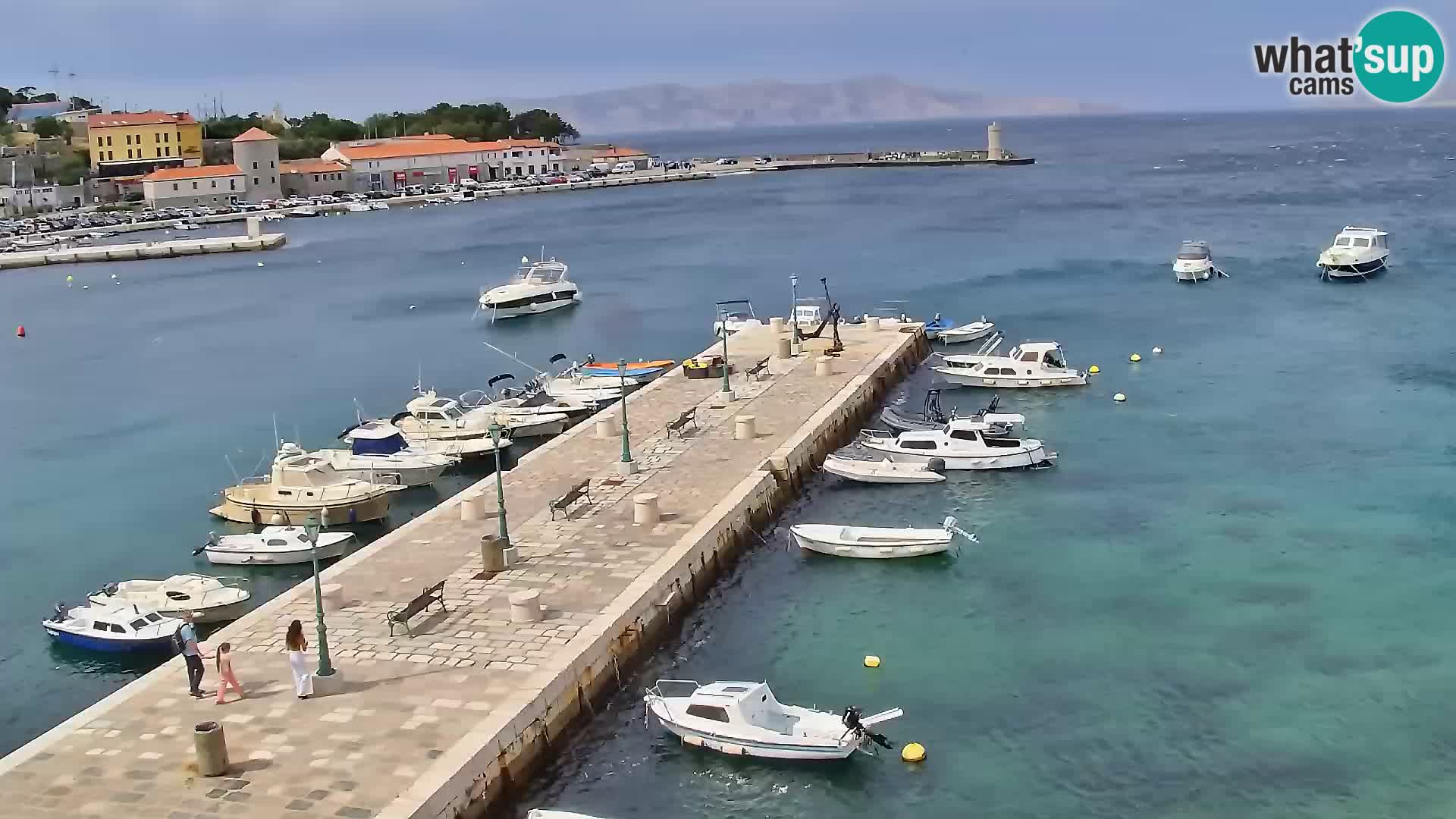 Senj Spletna kamera – pogled na obalo Senja