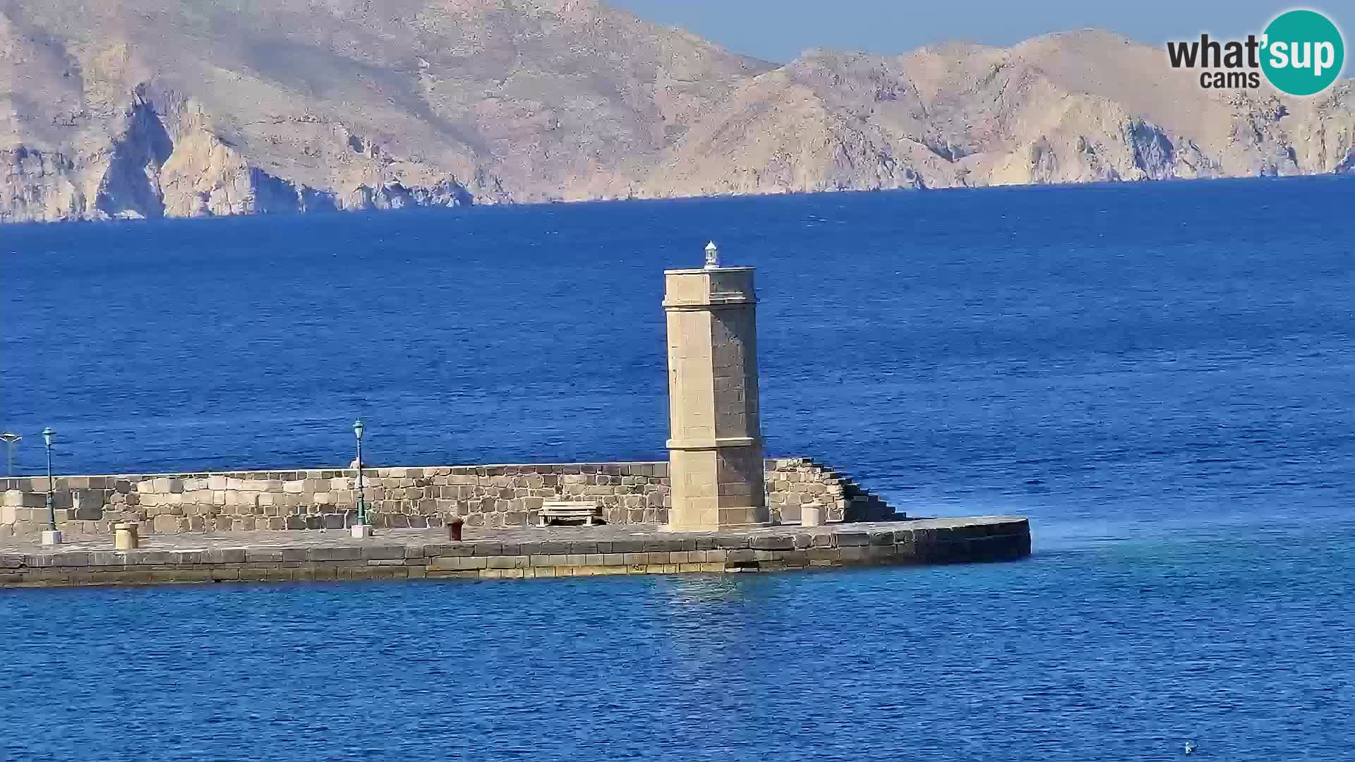 Kamera u živo Senj – Panoramski pogled na senjsku rivu