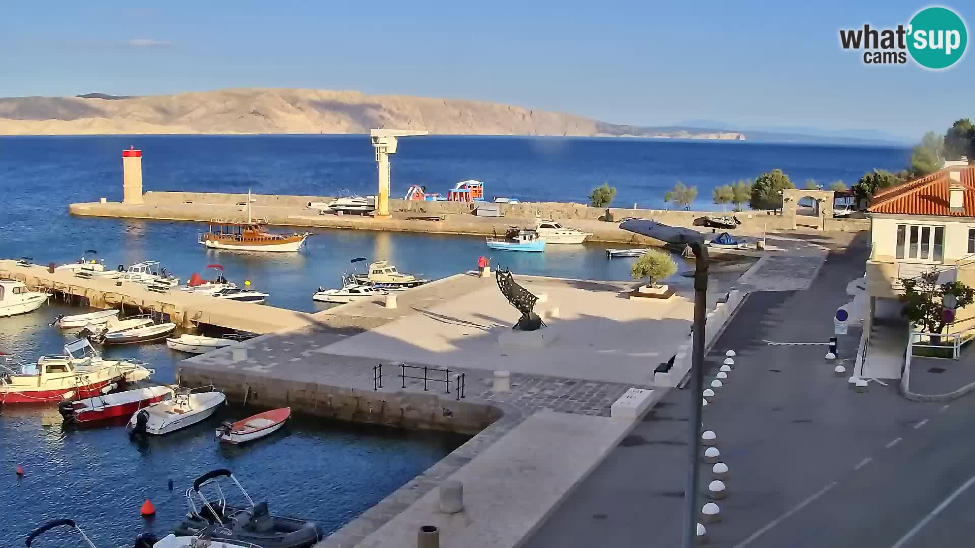 Senj Webcam – Panoramic view of Senj riva