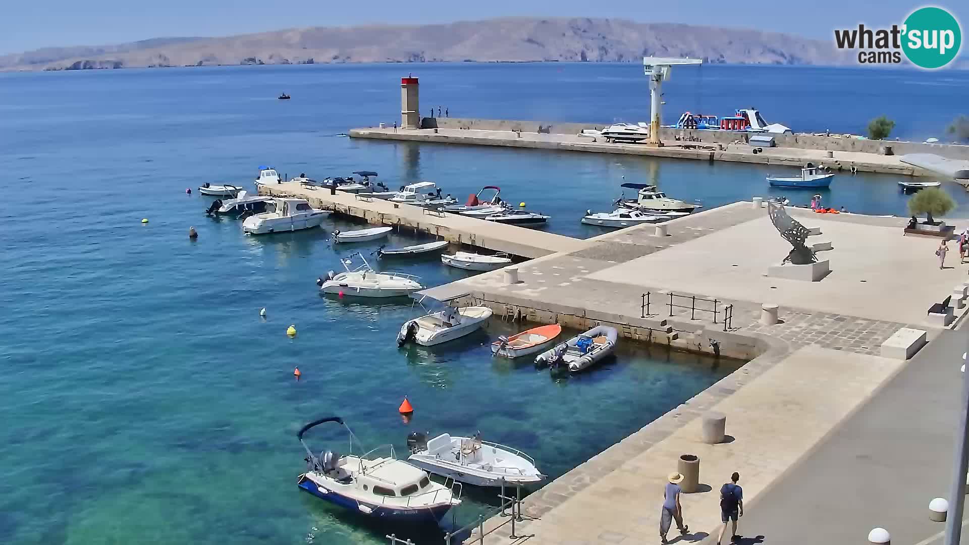 Senj Webcam – Panoramic view of Senj riva