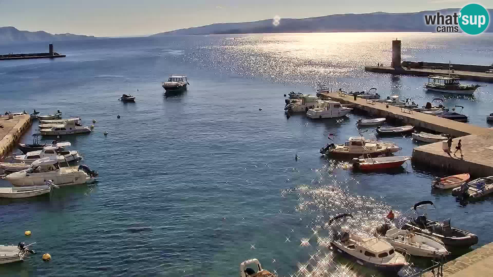 Webcam Segna – Panorama dell’lungomare di Senj
