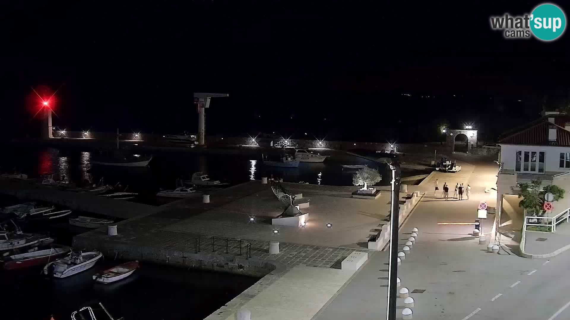 Senj Webcam – Panoramic view of Senj riva