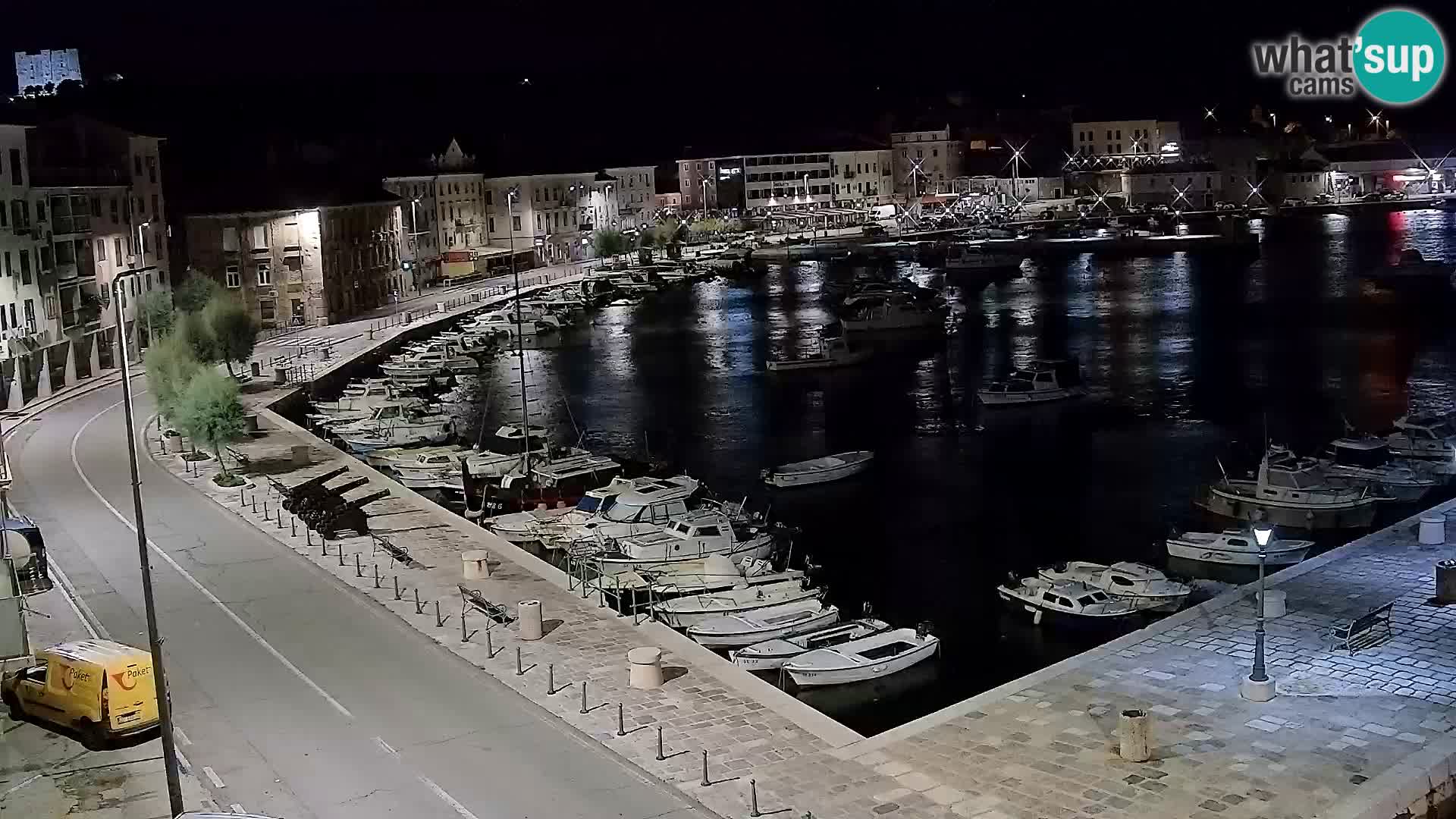 Senj Webcam – Panoramic view of Senj riva