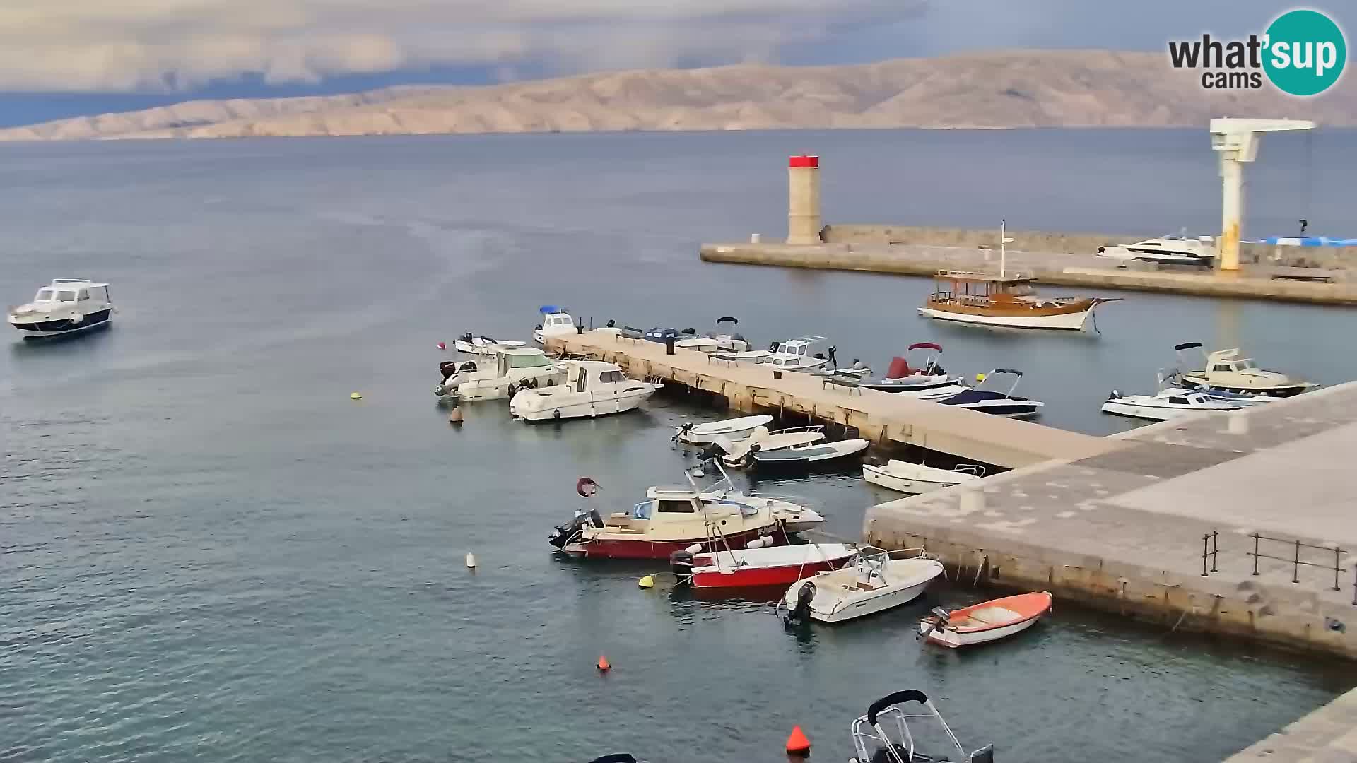 Senj Webcam – Panoramic view of Senj riva