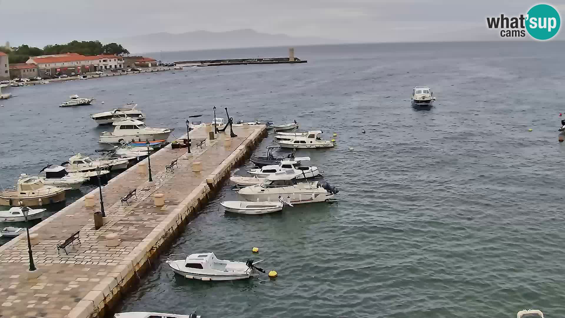 Senj Webcam – Panoramic view of Senj riva
