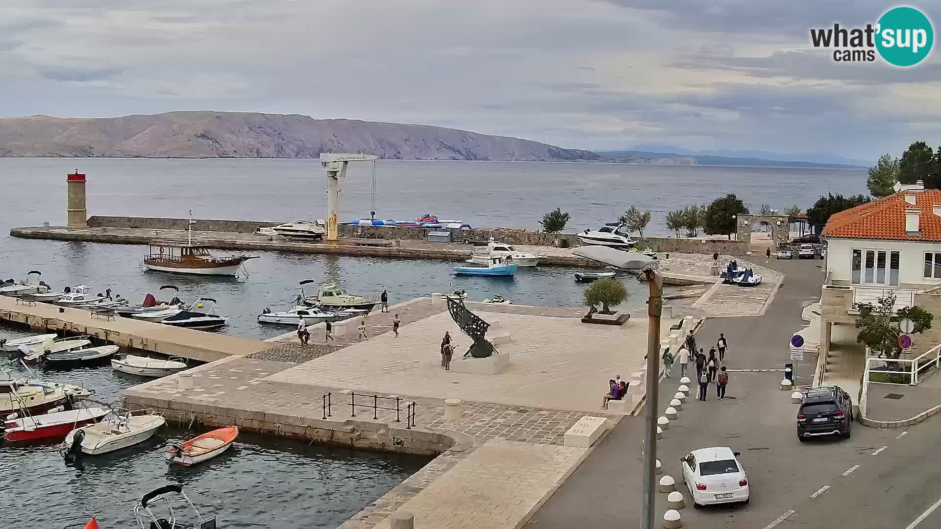 Senj Webcam – Panoramic view of Senj riva