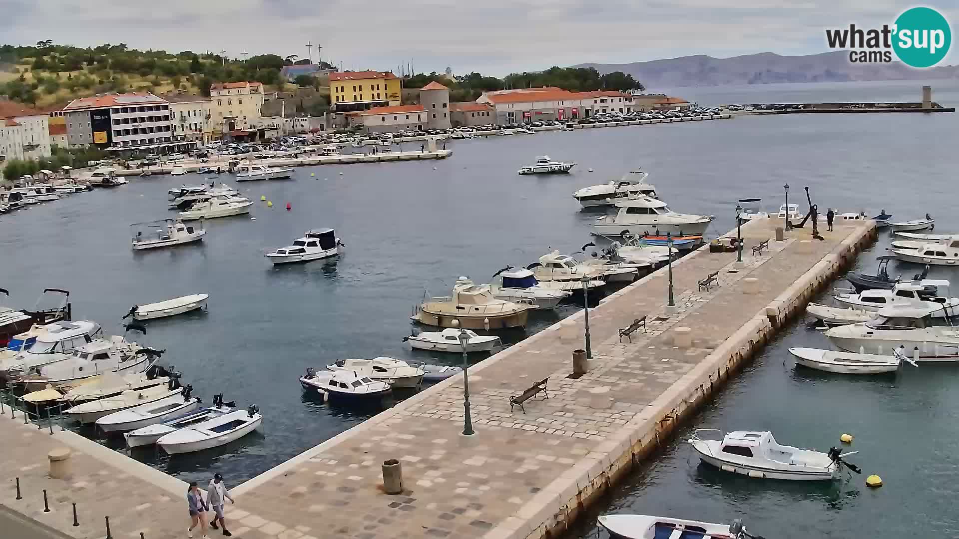 Webcam Segna – Panorama dell’lungomare di Senj