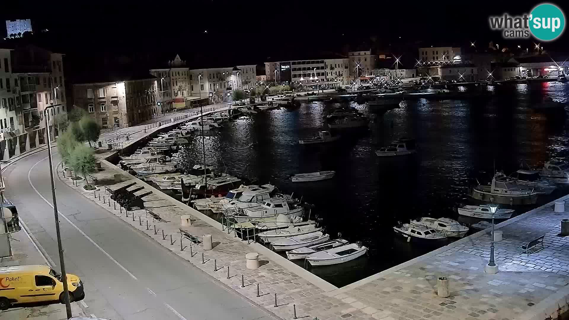 Senj Webcam – Panoramic view of Senj riva