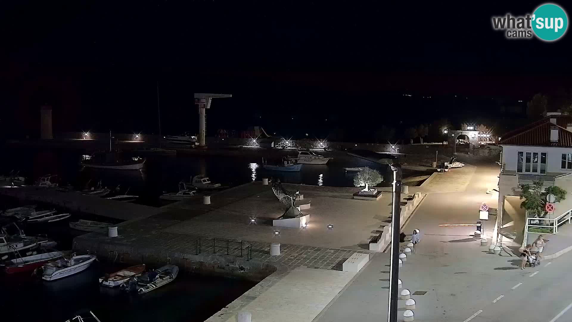 Senj Webcam – Panoramic view of Senj riva
