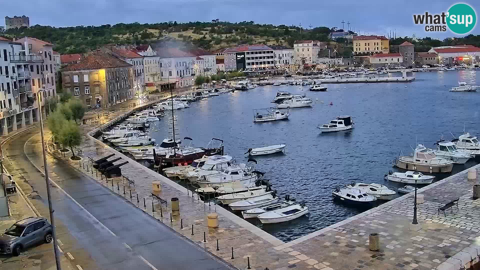 Senj Webcam – Panoramic view of Senj riva