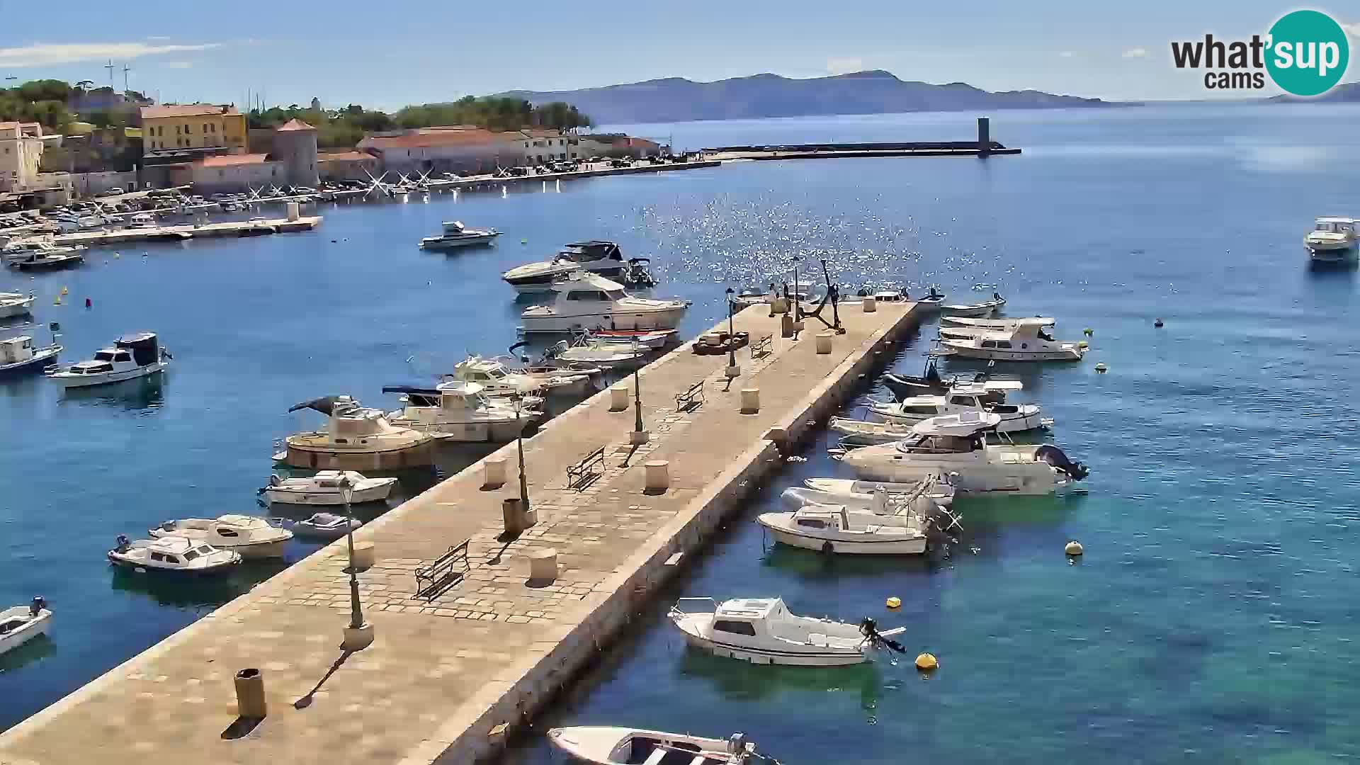 Senj Spletna kamera – pogled na obalo Senja