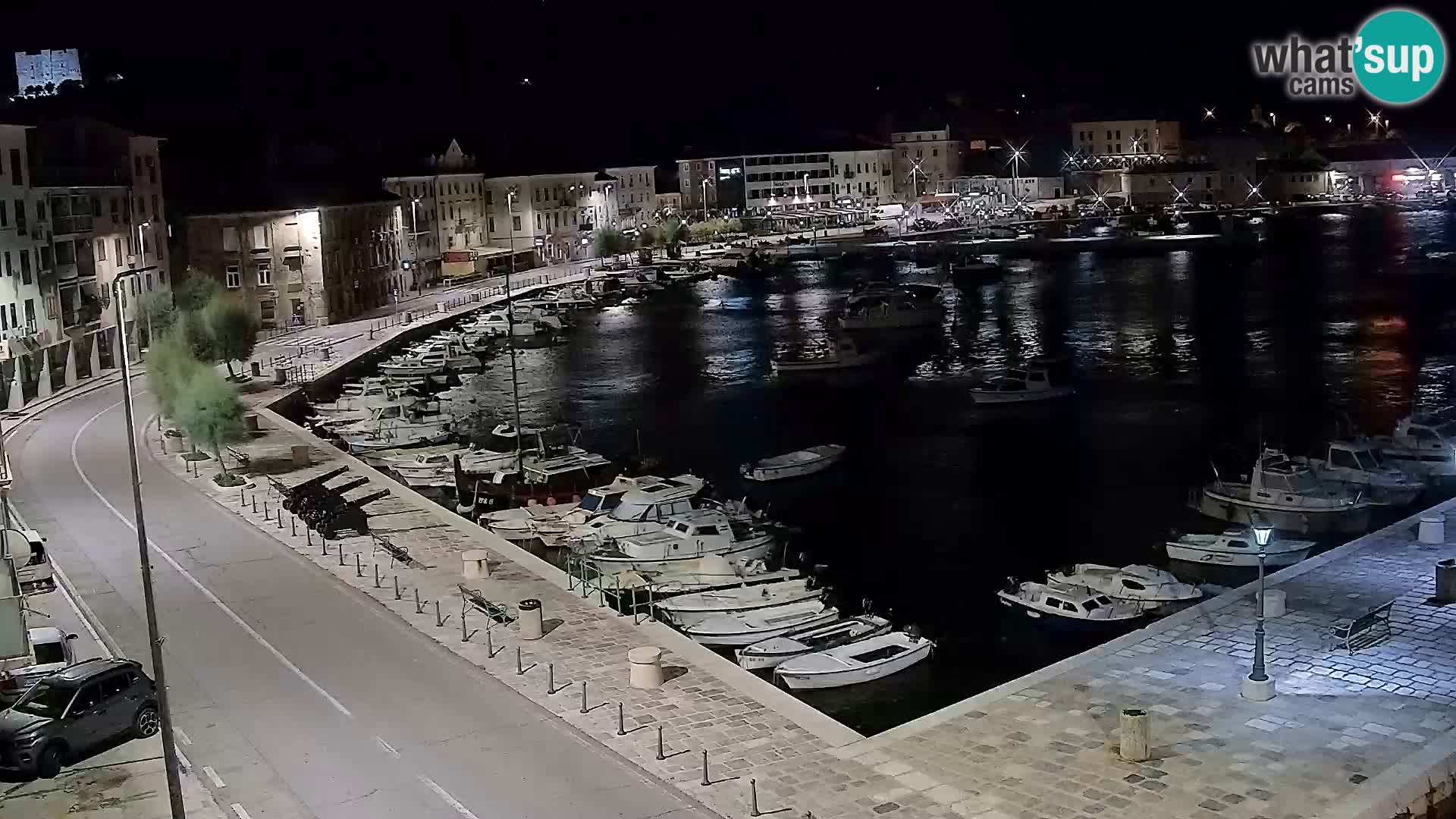 Senj camera en vivo – Vista panorámica de Senj riva