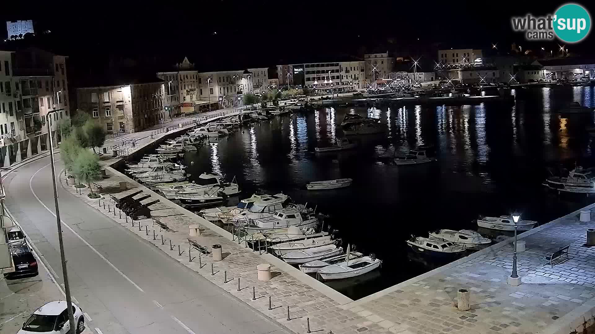 Senj camera en vivo – Vista panorámica de Senj riva