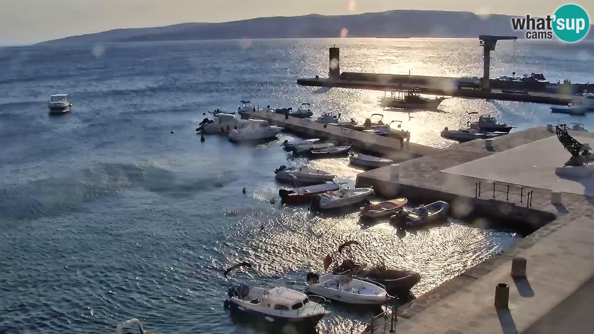 Senj camera en vivo – Vista panorámica de Senj riva