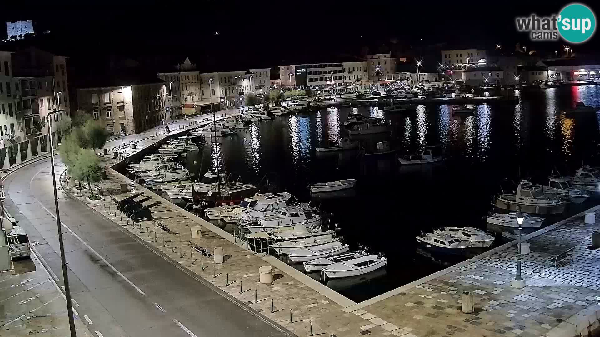 Senj Spletna kamera – pogled na obalo Senja