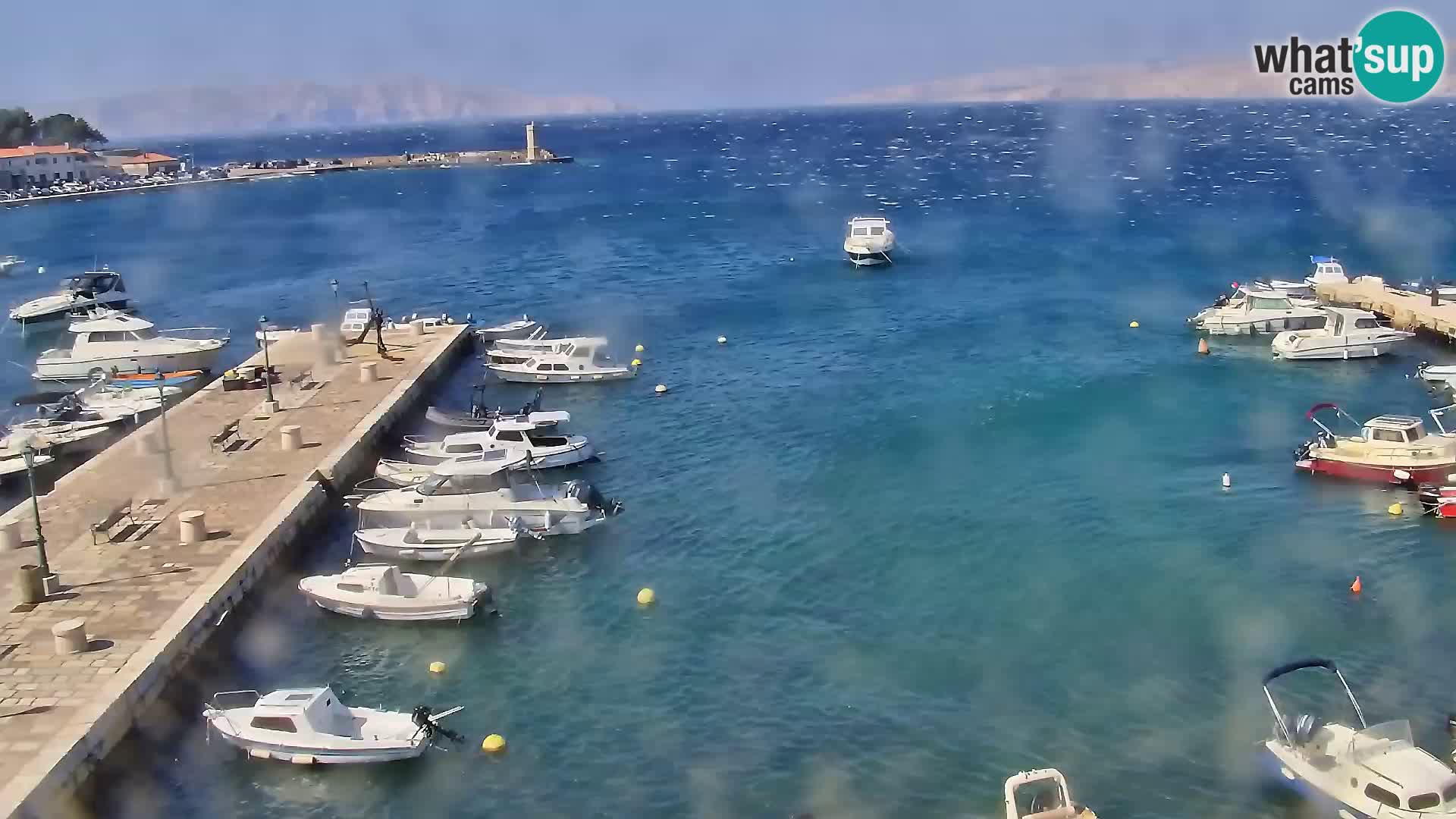 Senj Spletna kamera – pogled na obalo Senja