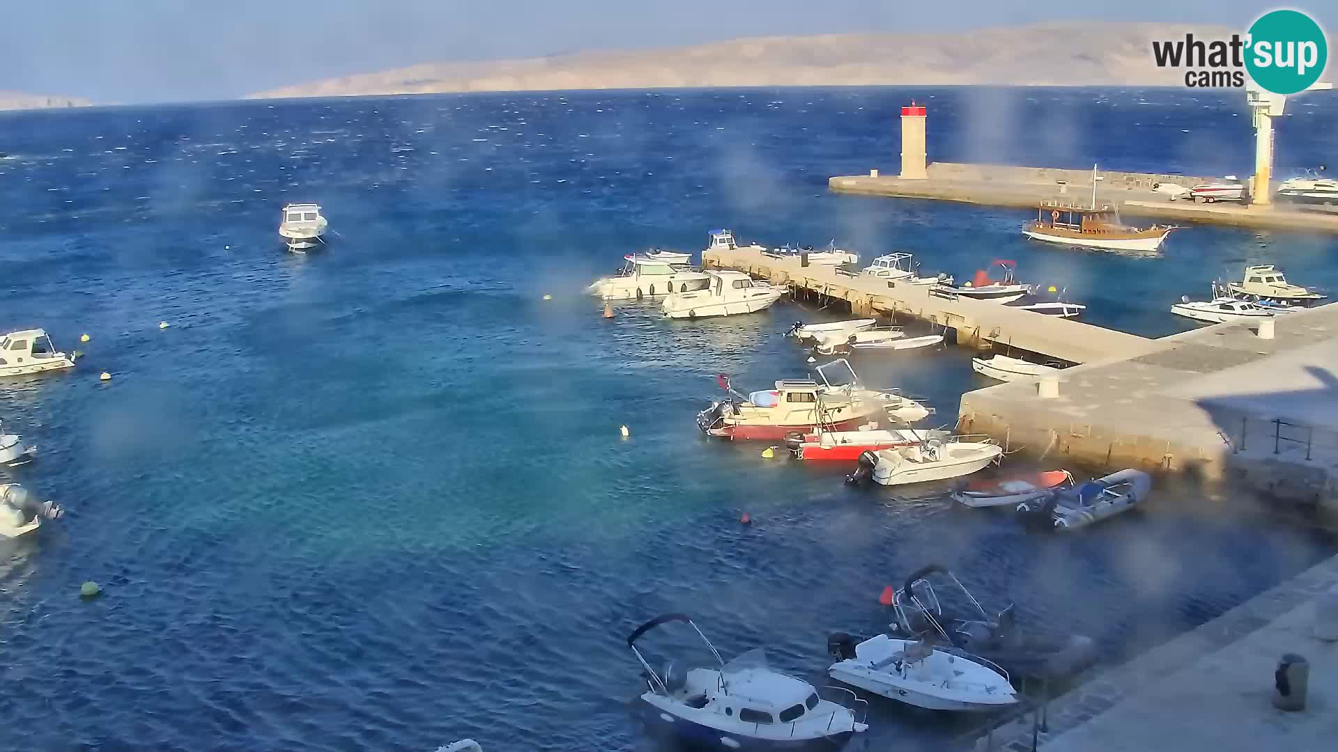Senj Spletna kamera – pogled na obalo Senja