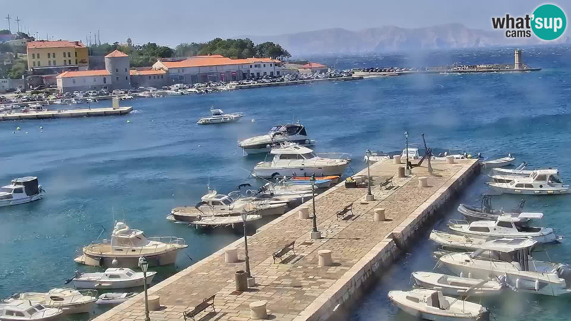 Senj Spletna kamera – pogled na obalo Senja