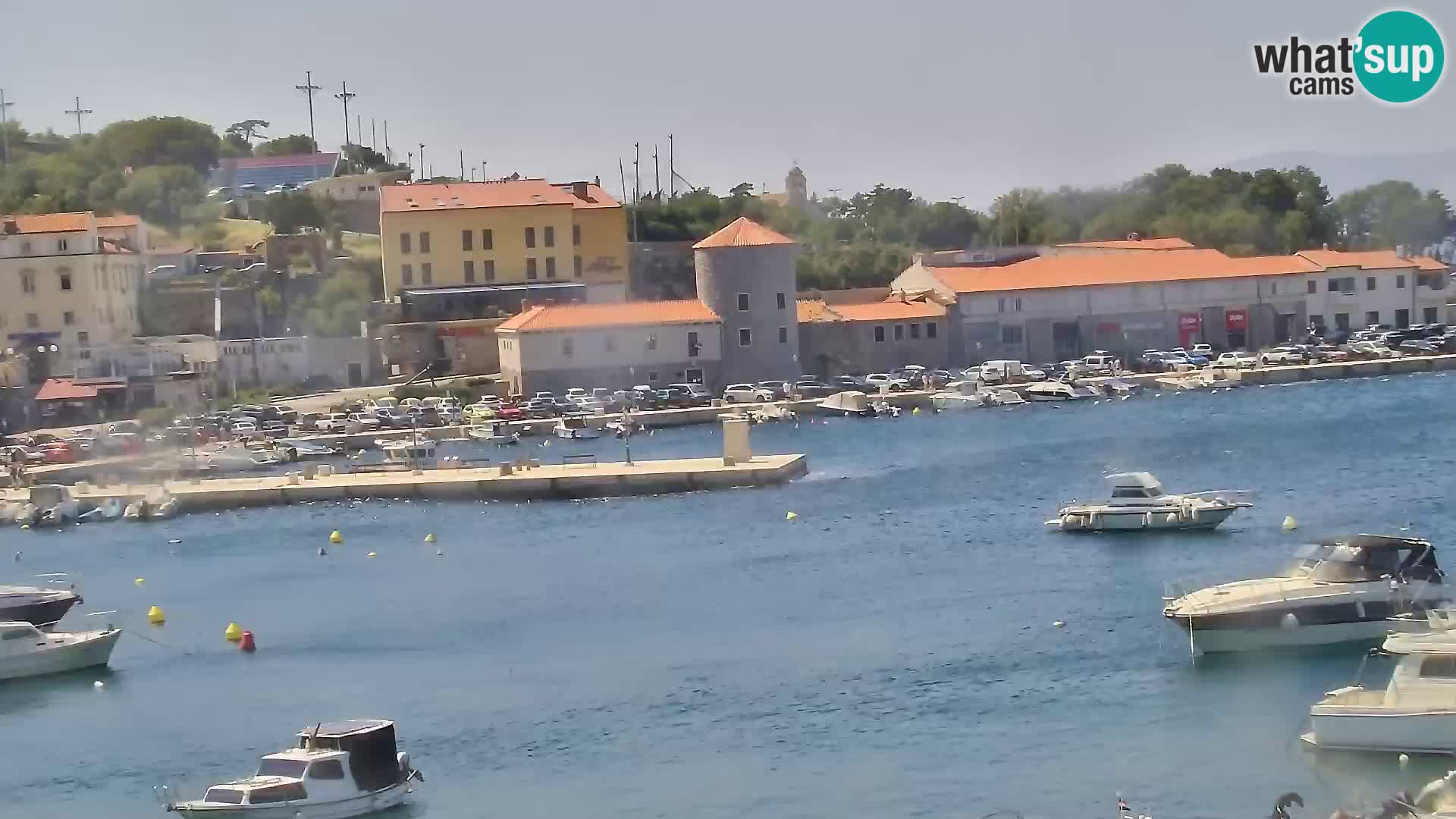 Senj Spletna kamera – pogled na obalo Senja