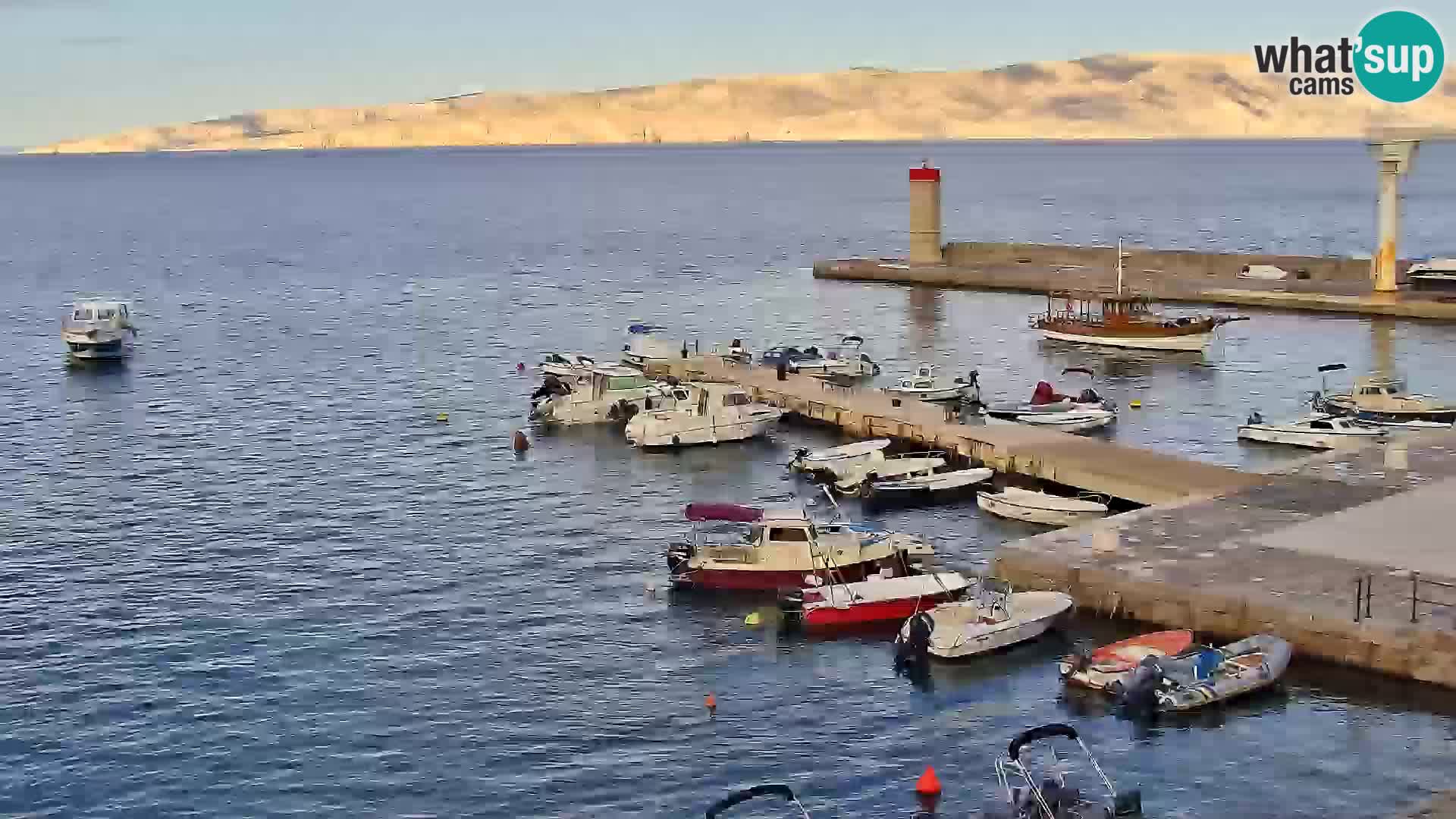 Senj Spletna kamera – pogled na obalo Senja