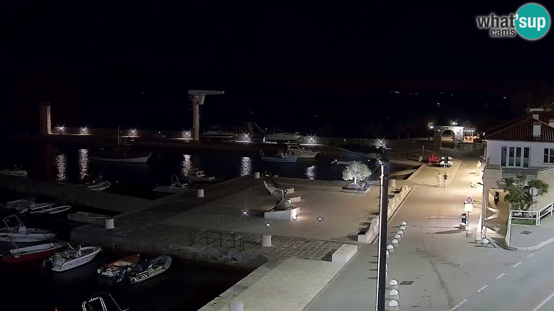 Senj Webcam – Panoramic view of Senj riva