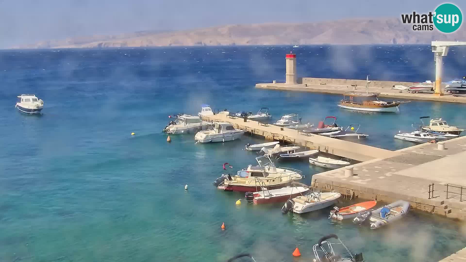 Senj Spletna kamera – pogled na obalo Senja