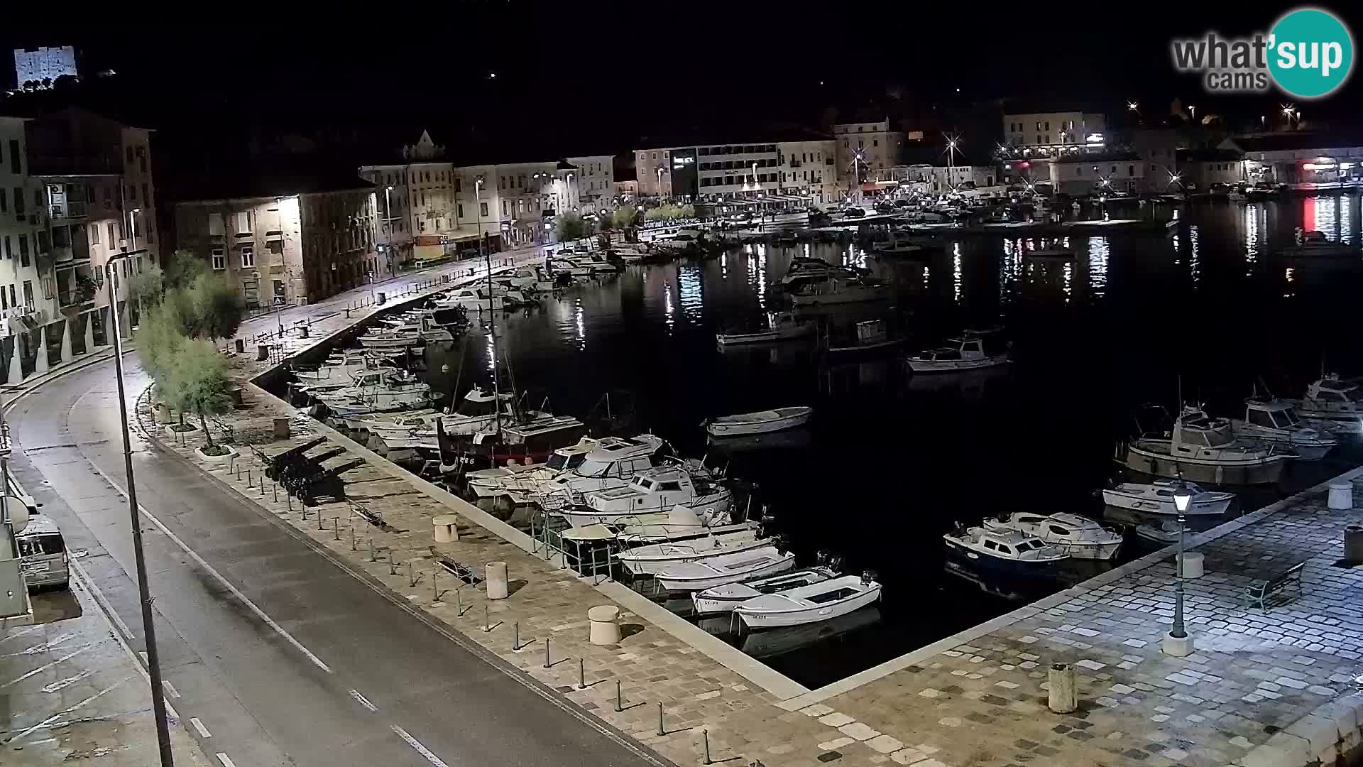 Senj Webcam – Panoramic view of Senj riva
