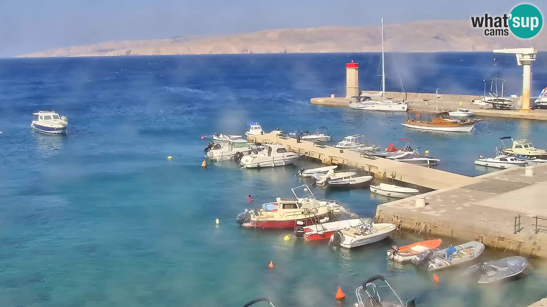 Senj camera en vivo – Vista panorámica de Senj riva