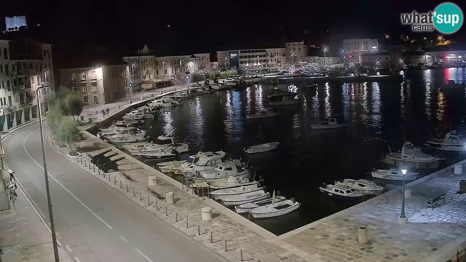 Senj camera en vivo – Vista panorámica de Senj riva