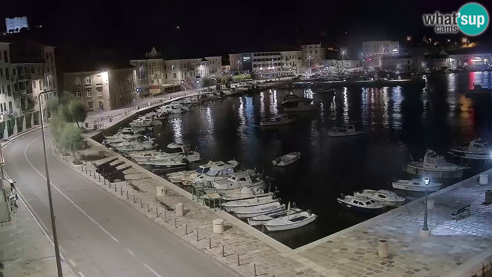 Senj camera en vivo – Vista panorámica de Senj riva