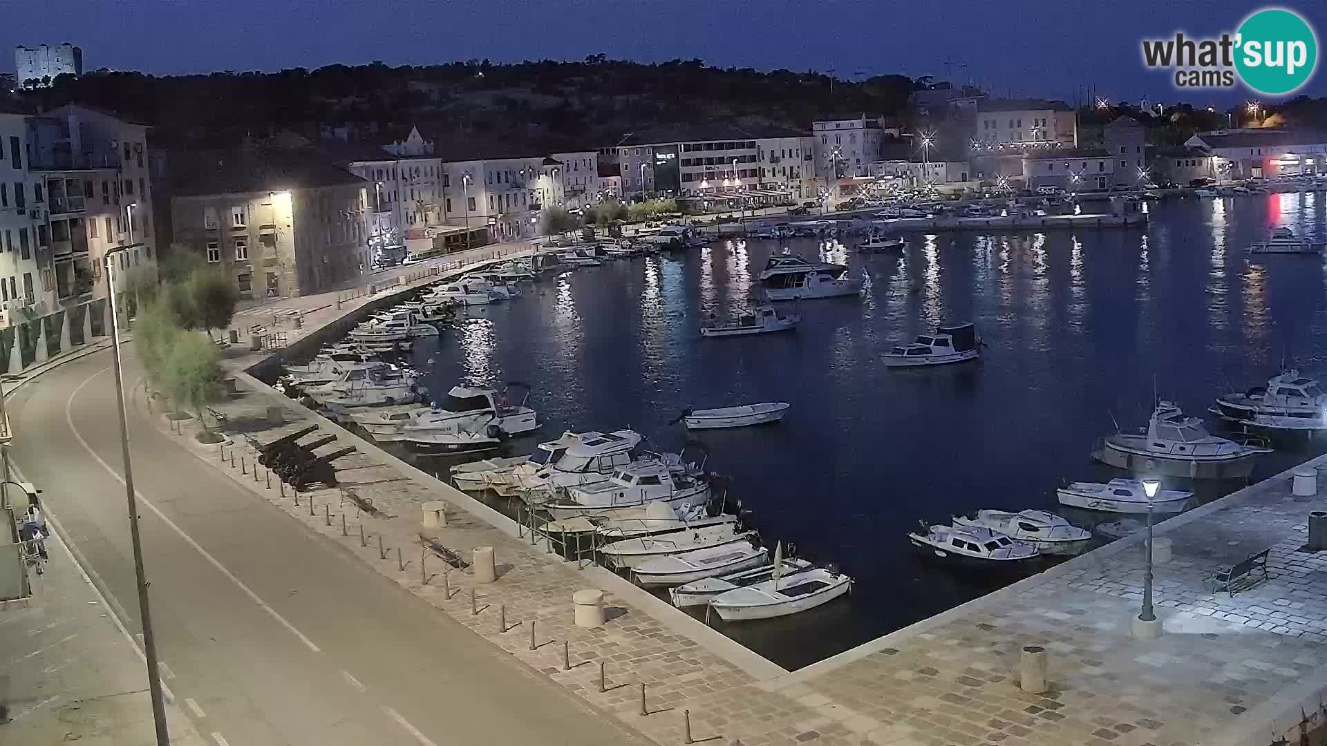 Senj Webcam – Panoramic view of Senj riva