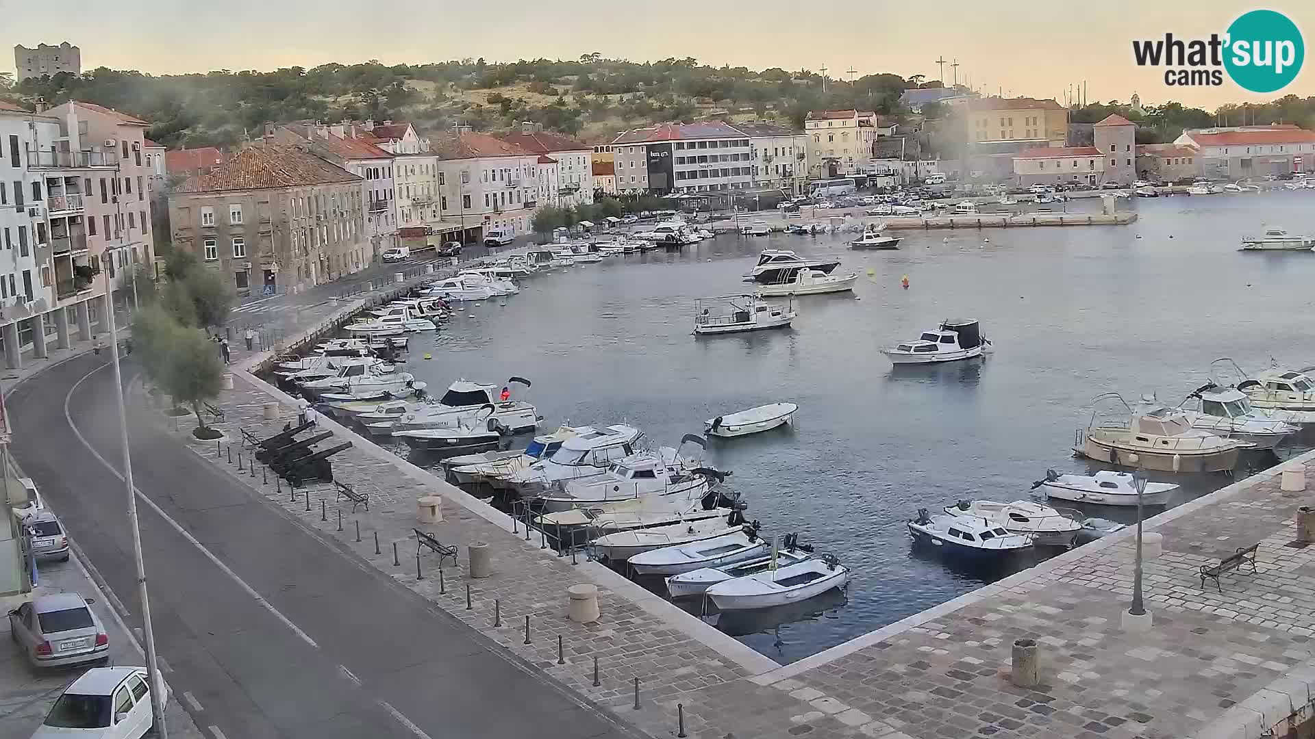 Senj Webcam – Panoramic view of Senj riva