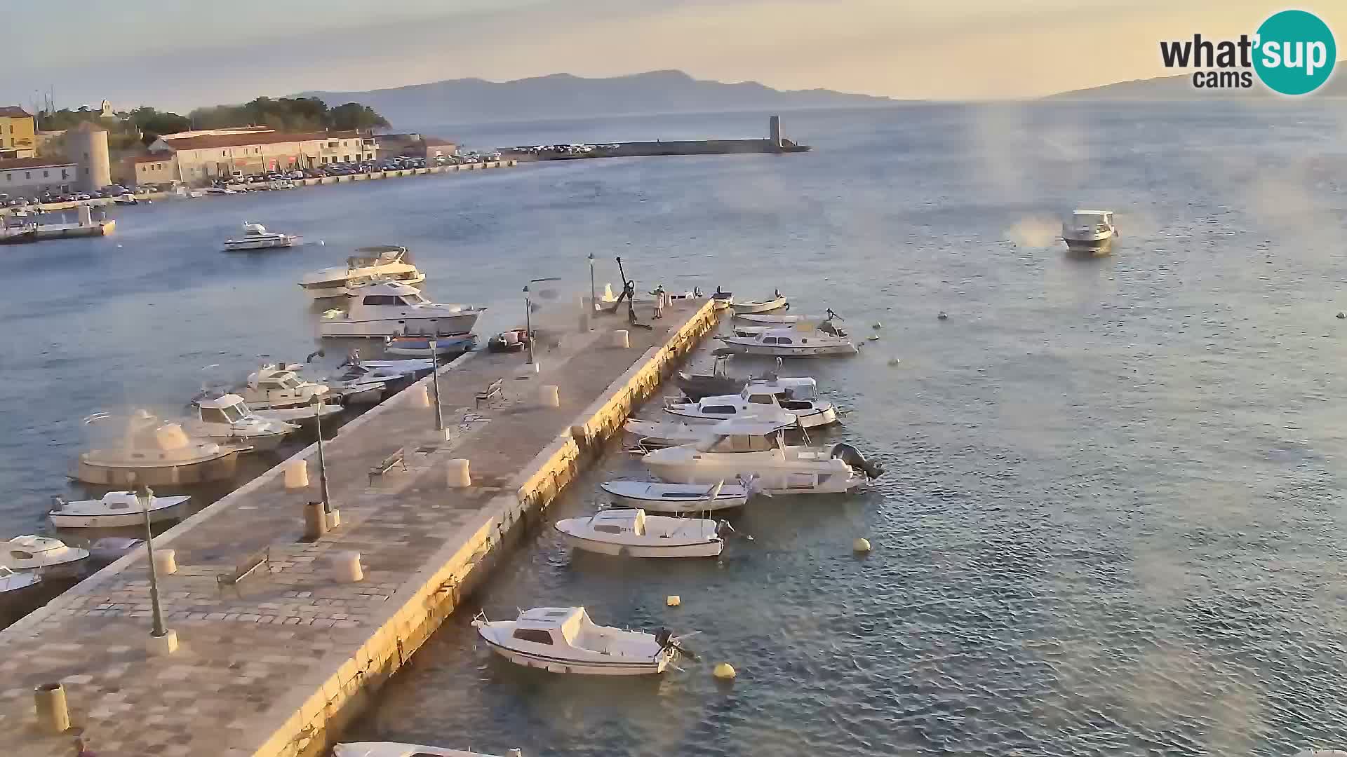 Senj Webcam – Panoramic view of Senj riva