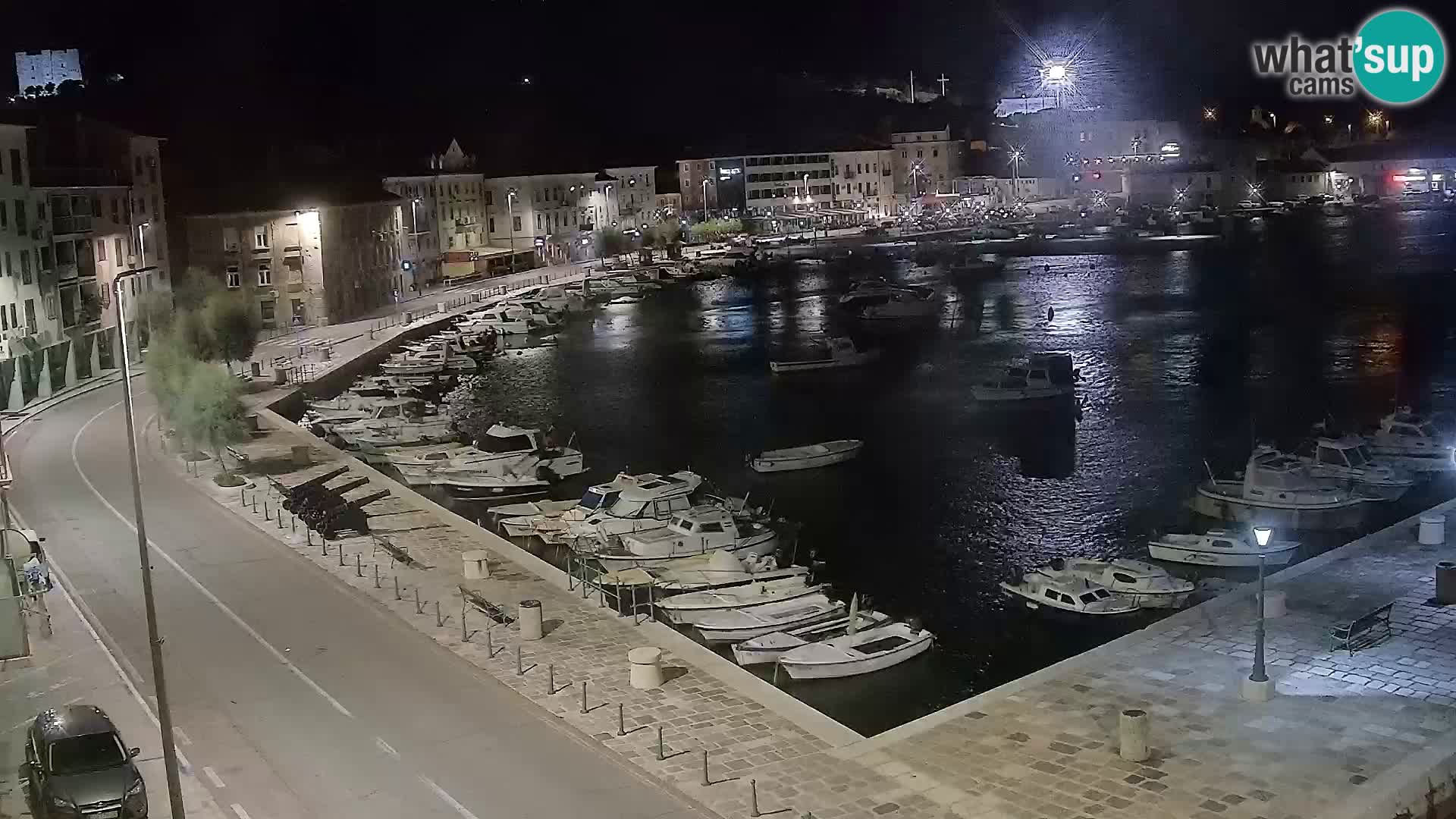 Senj Webcam – Panoramic view of Senj riva