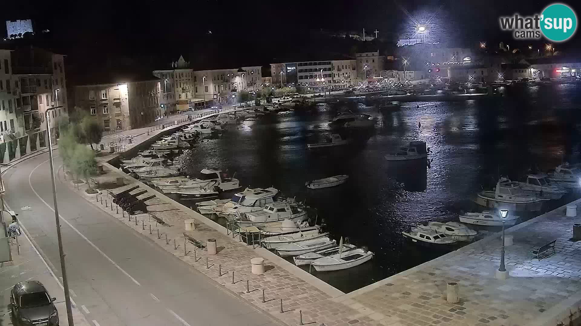 Senj camera en vivo – Vista panorámica de Senj riva